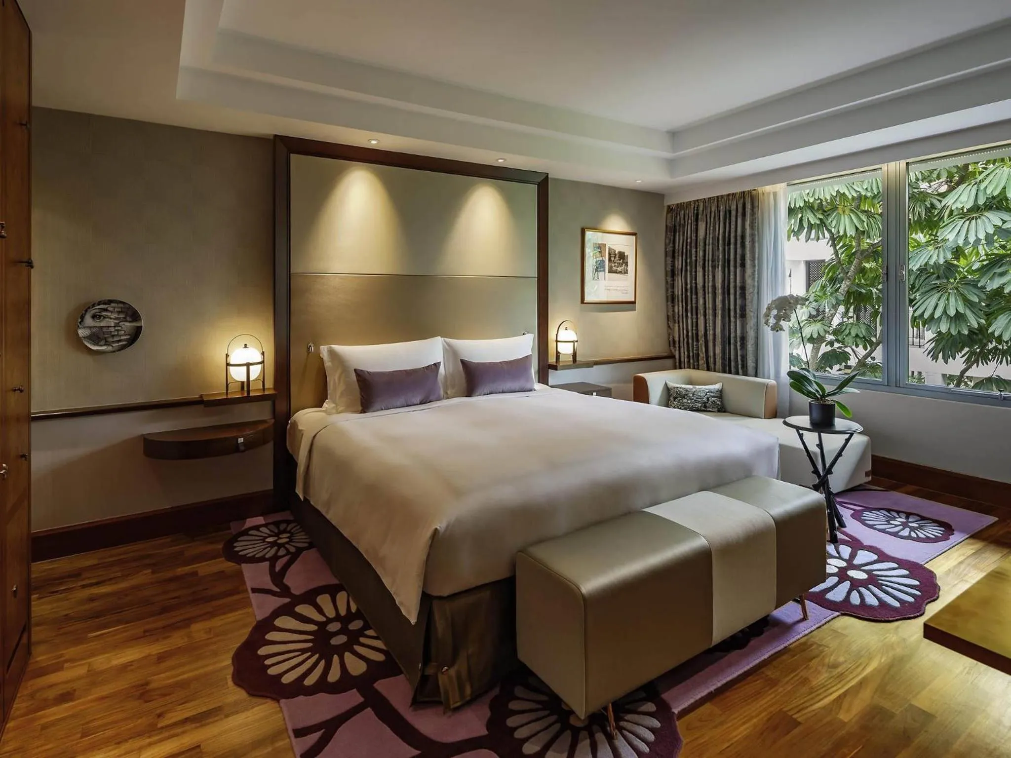 Bedroom, Bed in Sofitel Singapore Sentosa