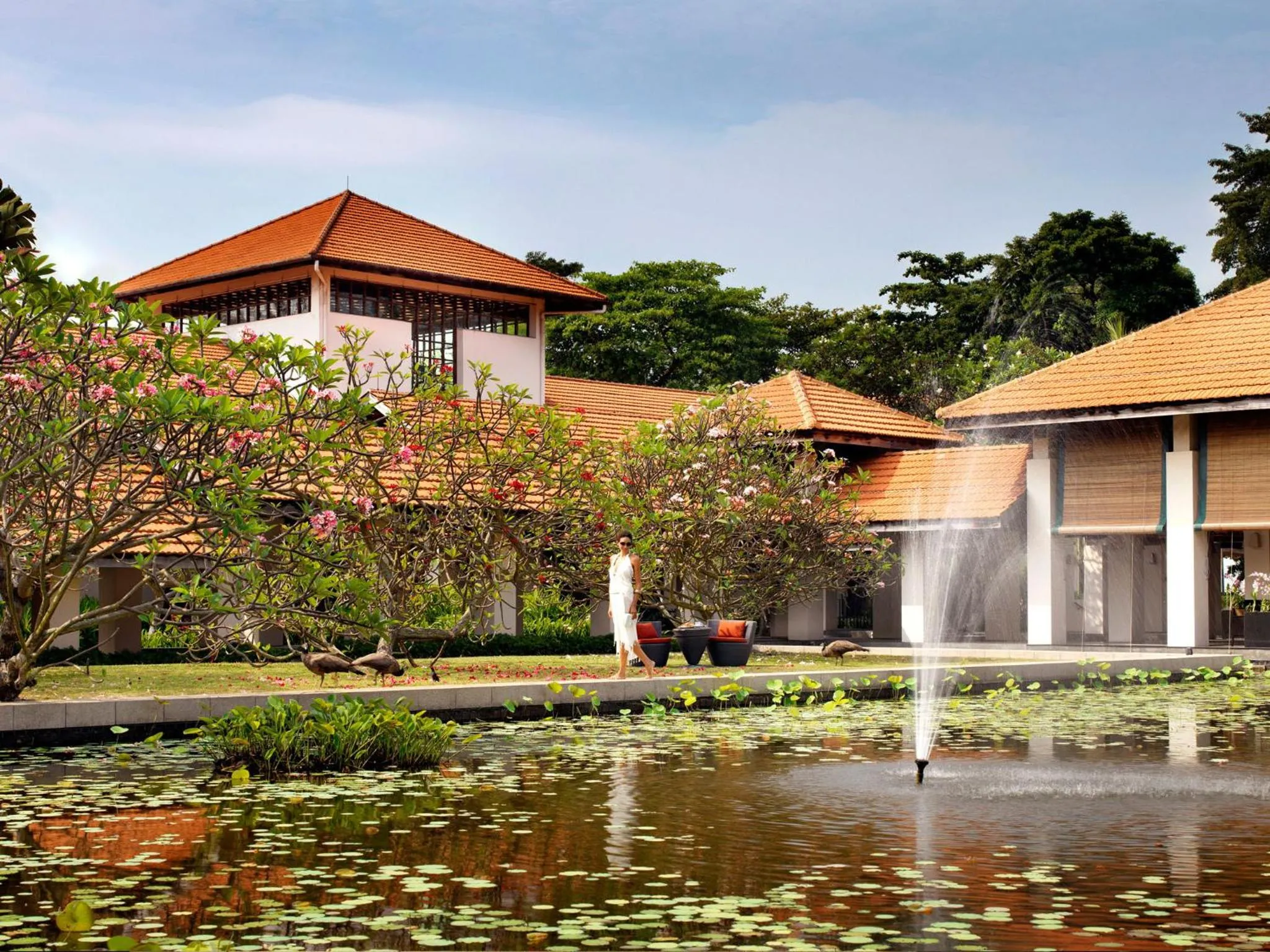 Facade/entrance in Sofitel Singapore Sentosa