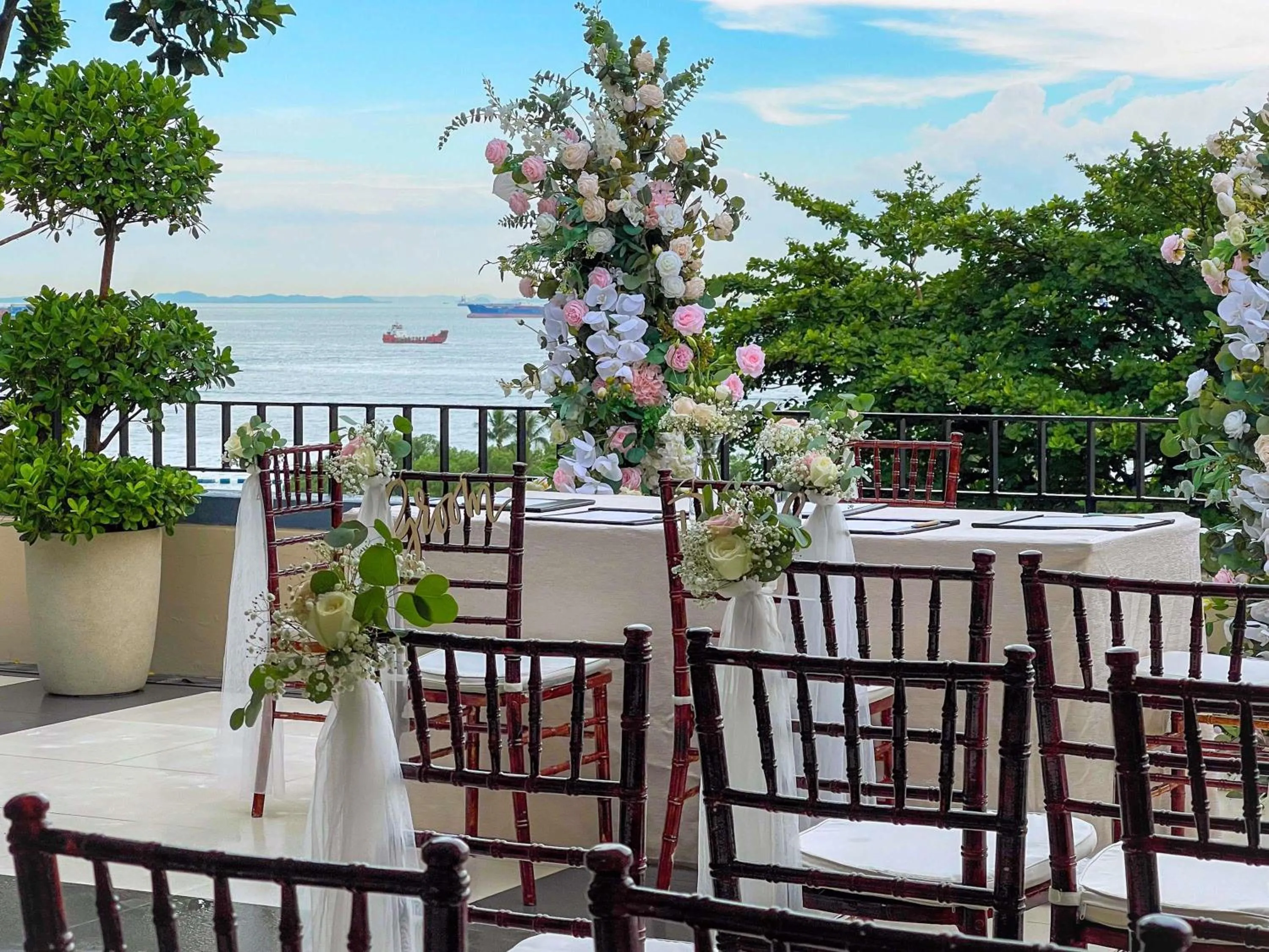 wedding in Sofitel Singapore Sentosa