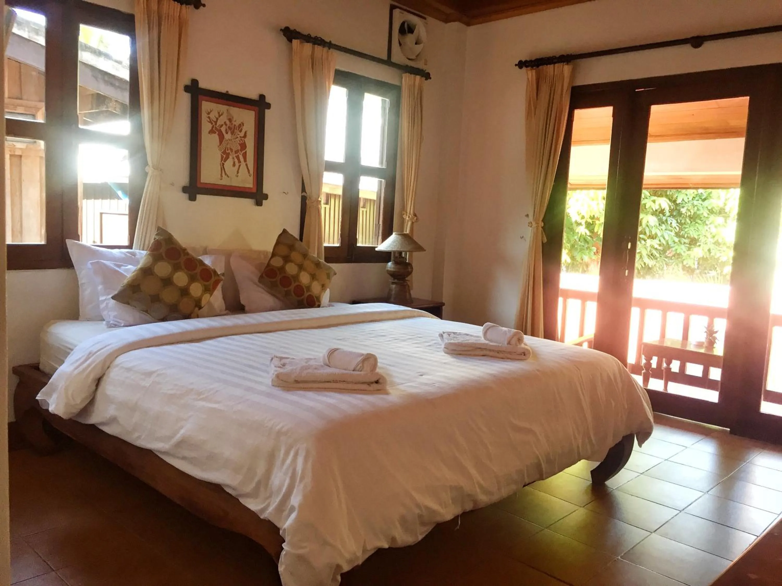 Bed in Villa Sayada