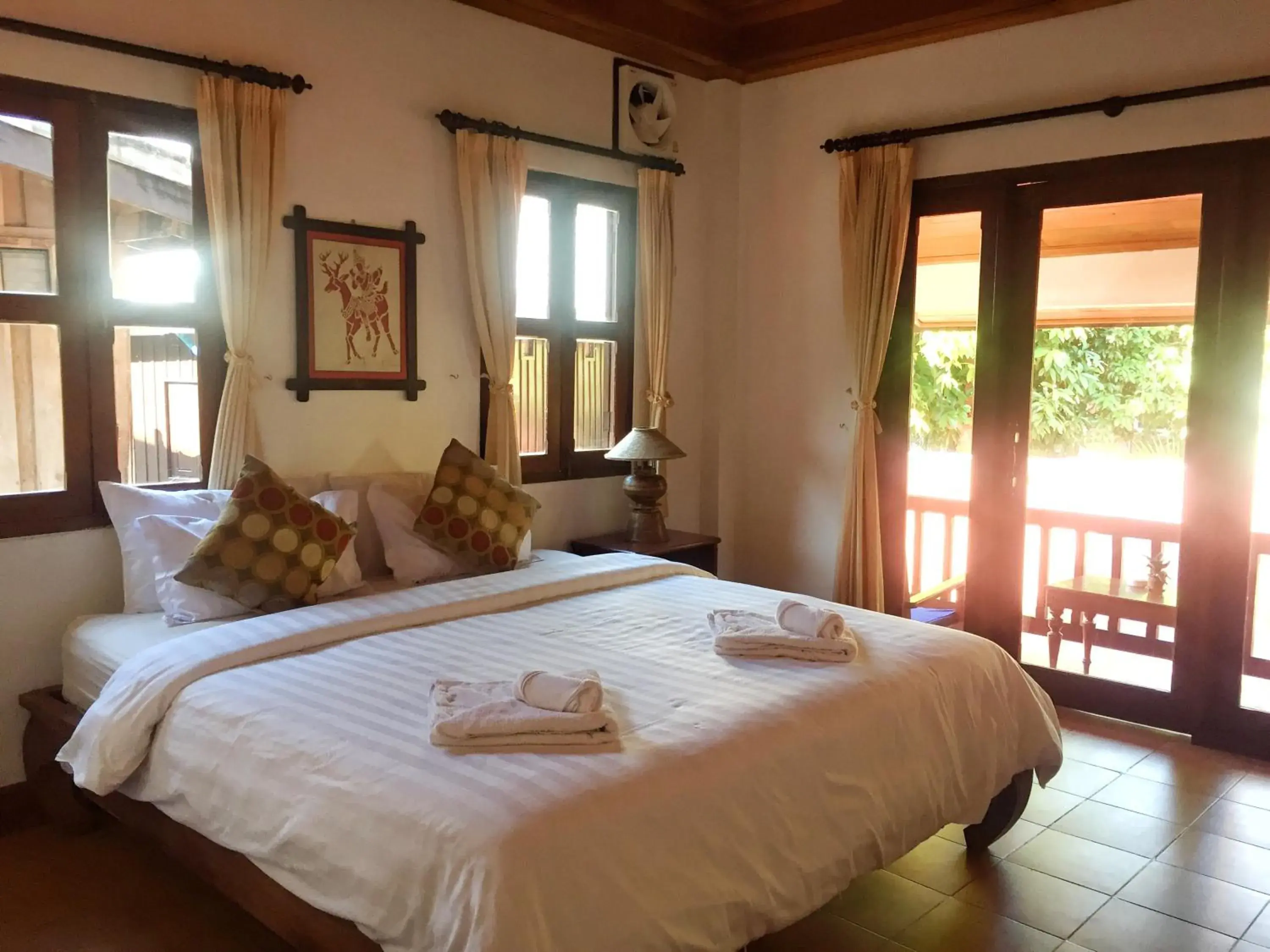 Bed in Villa Sayada Bed in Villa Sayada