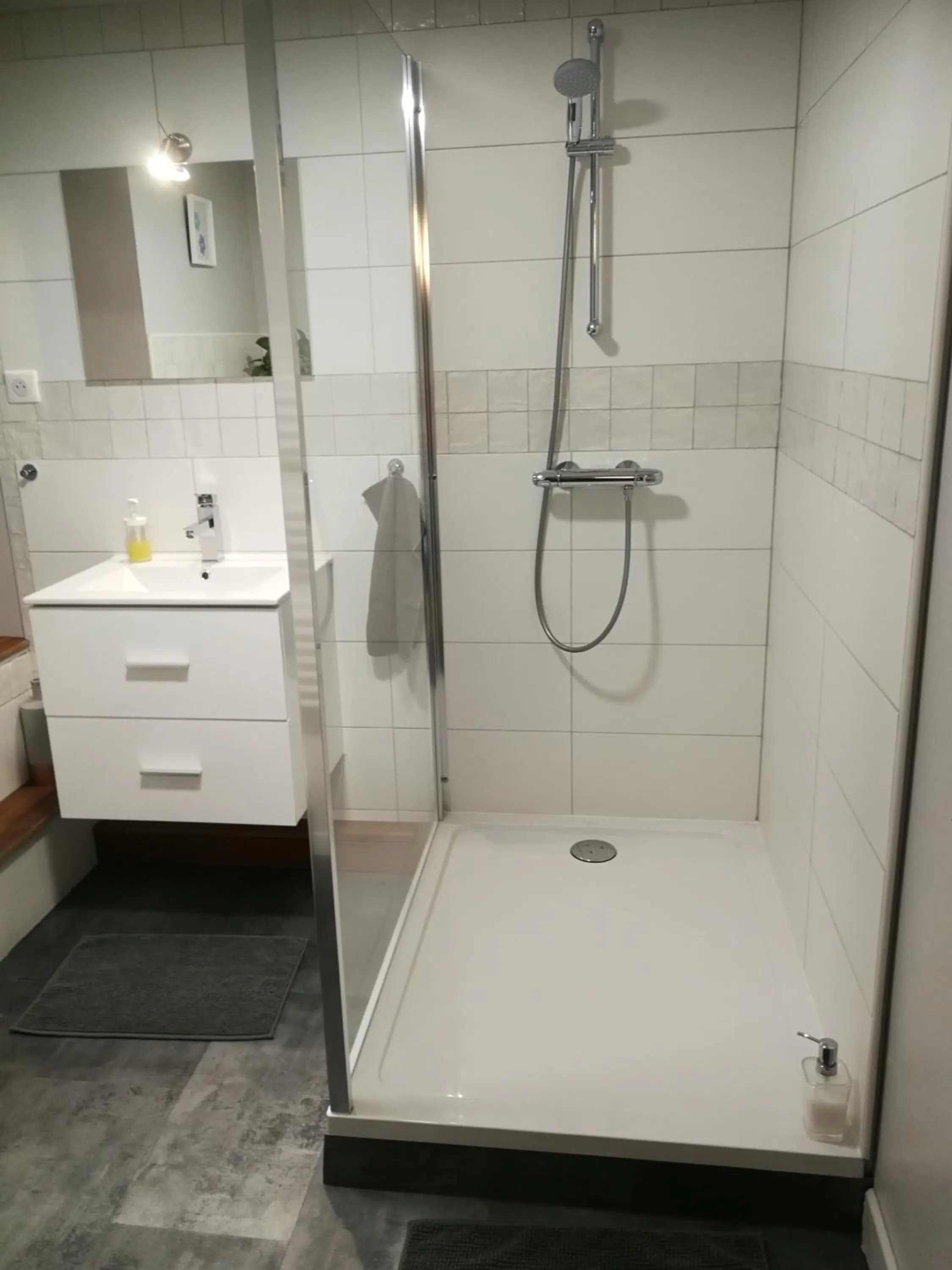 Shower in La maison du vannier