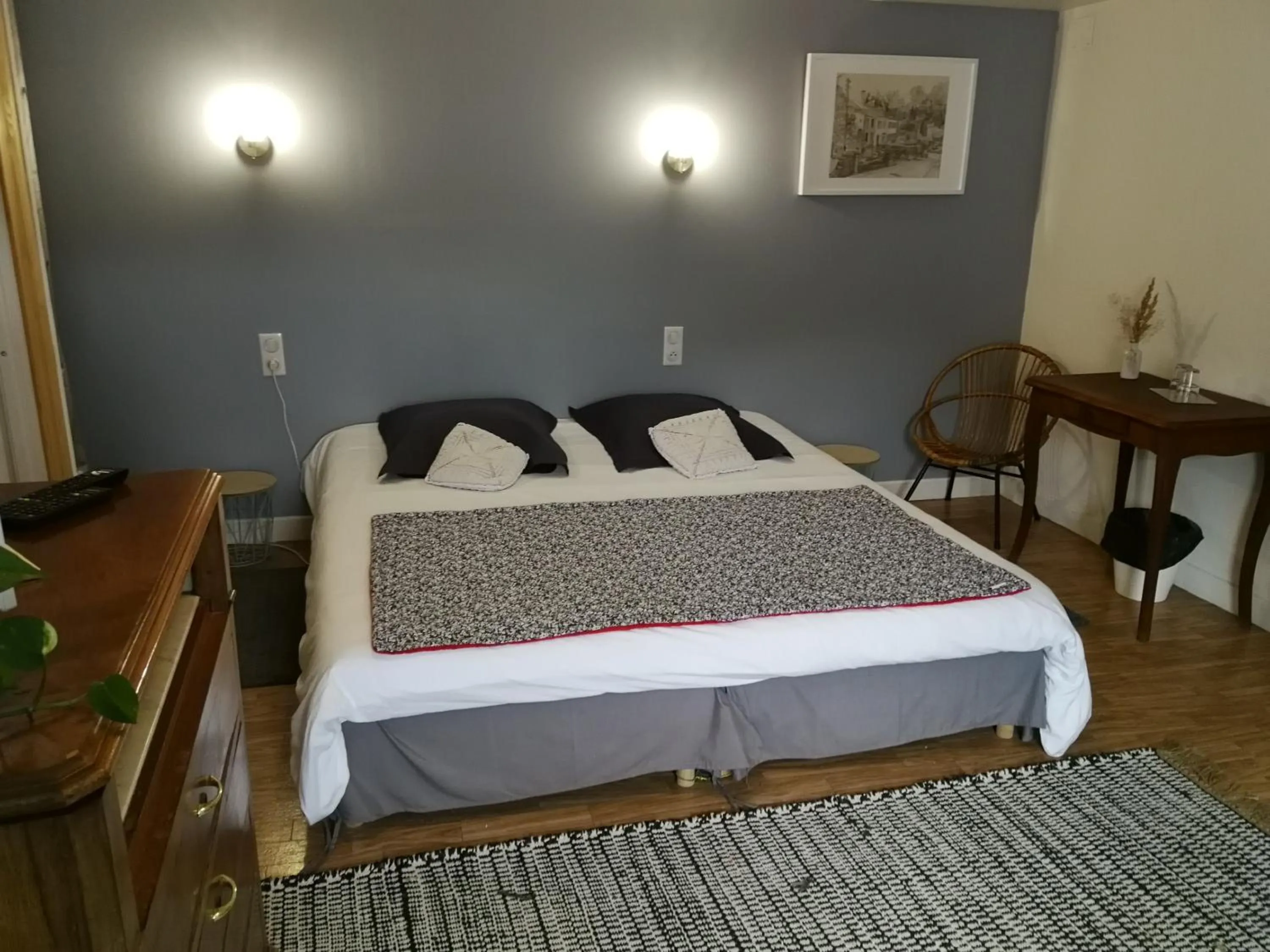 Bed in La maison du vannier