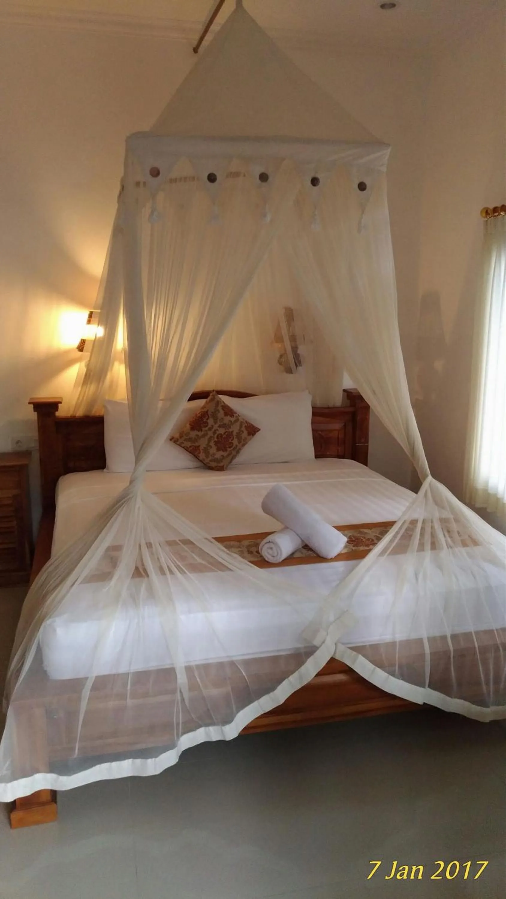 Bed in Praety Home Stay