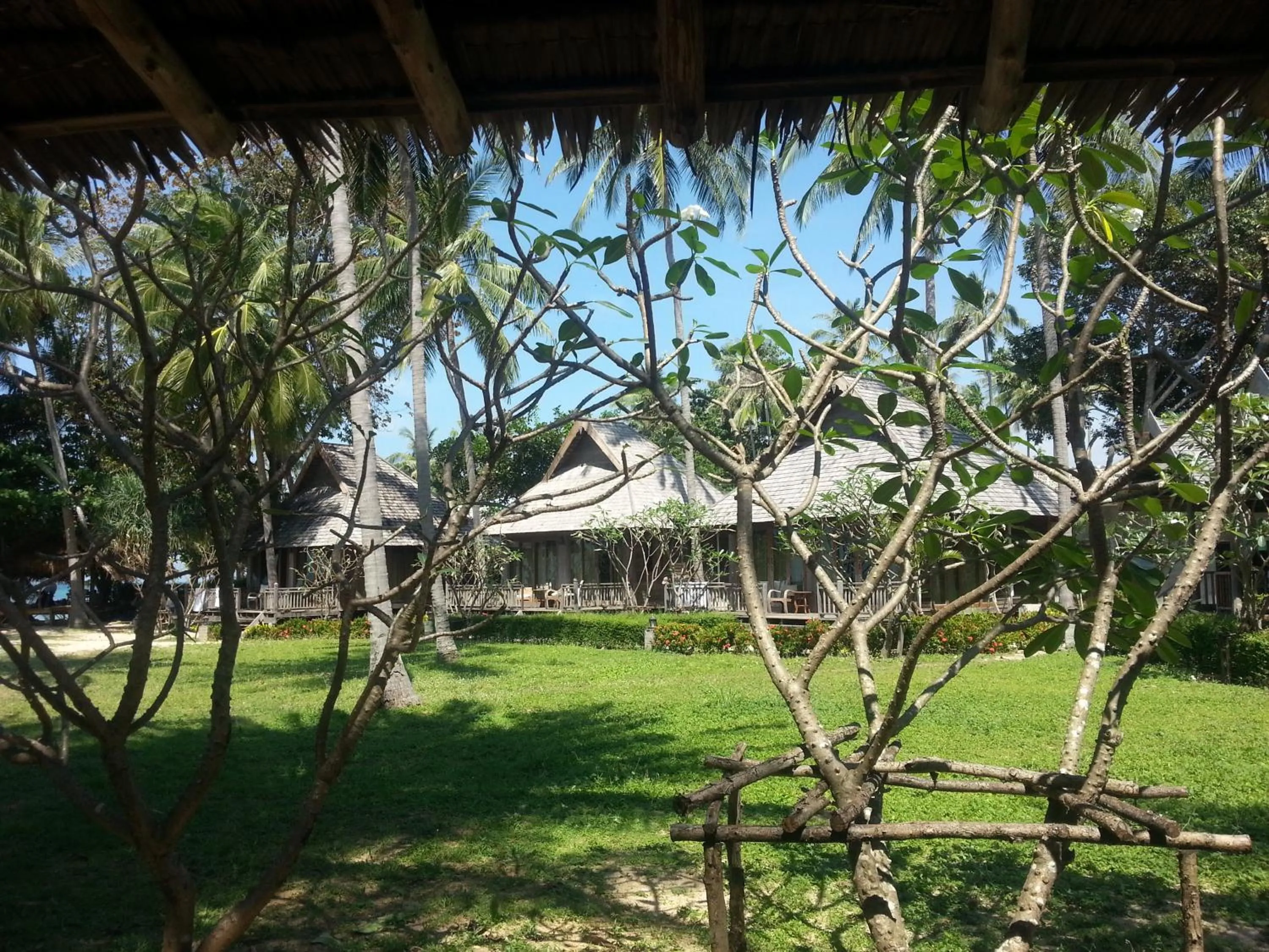 Garden view in New Ozone Resort & Spa