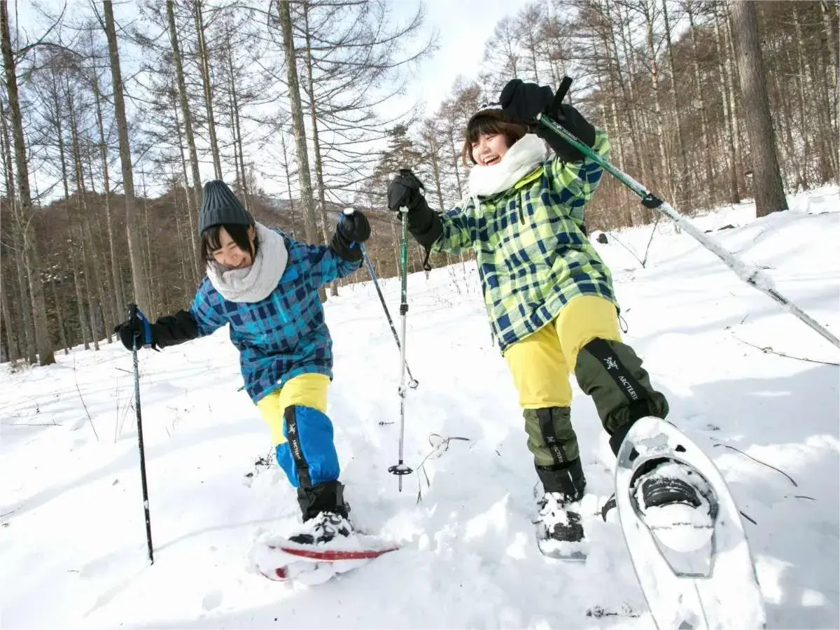 Skiing in Azumino Hotaka View Hotel