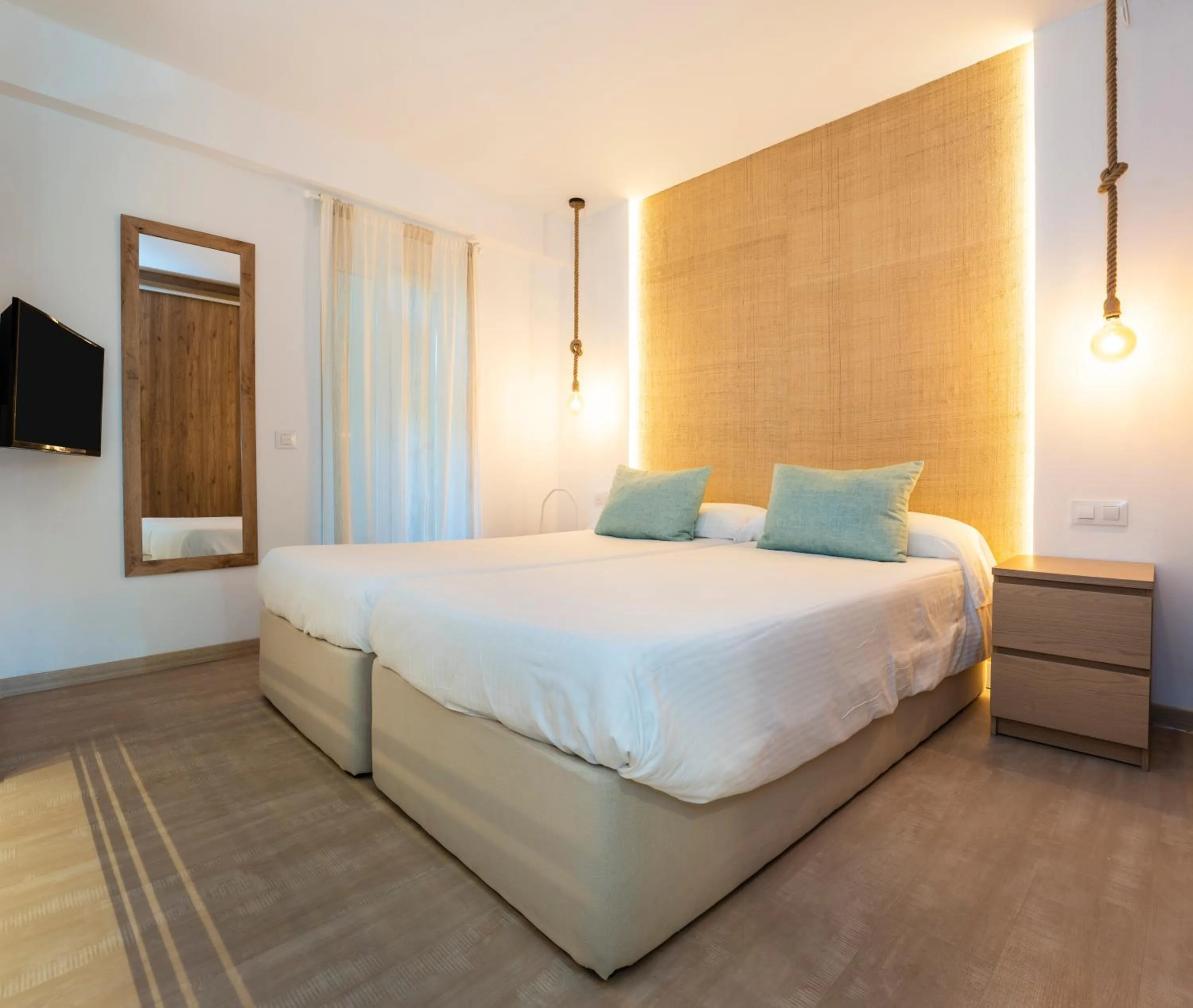 Bed in Apartamentos S'Olivera