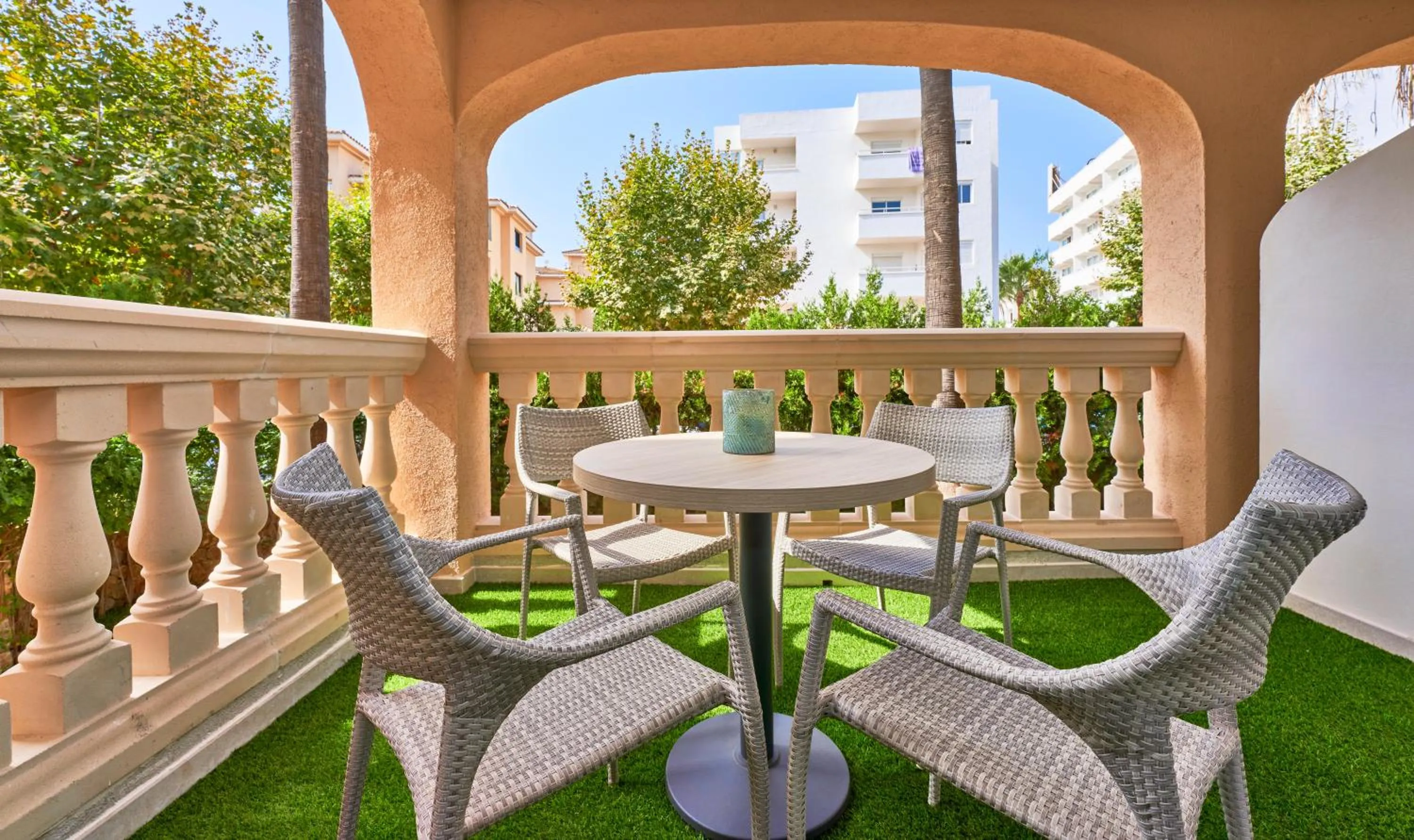 Balcony/Terrace in Apartamentos S'Olivera