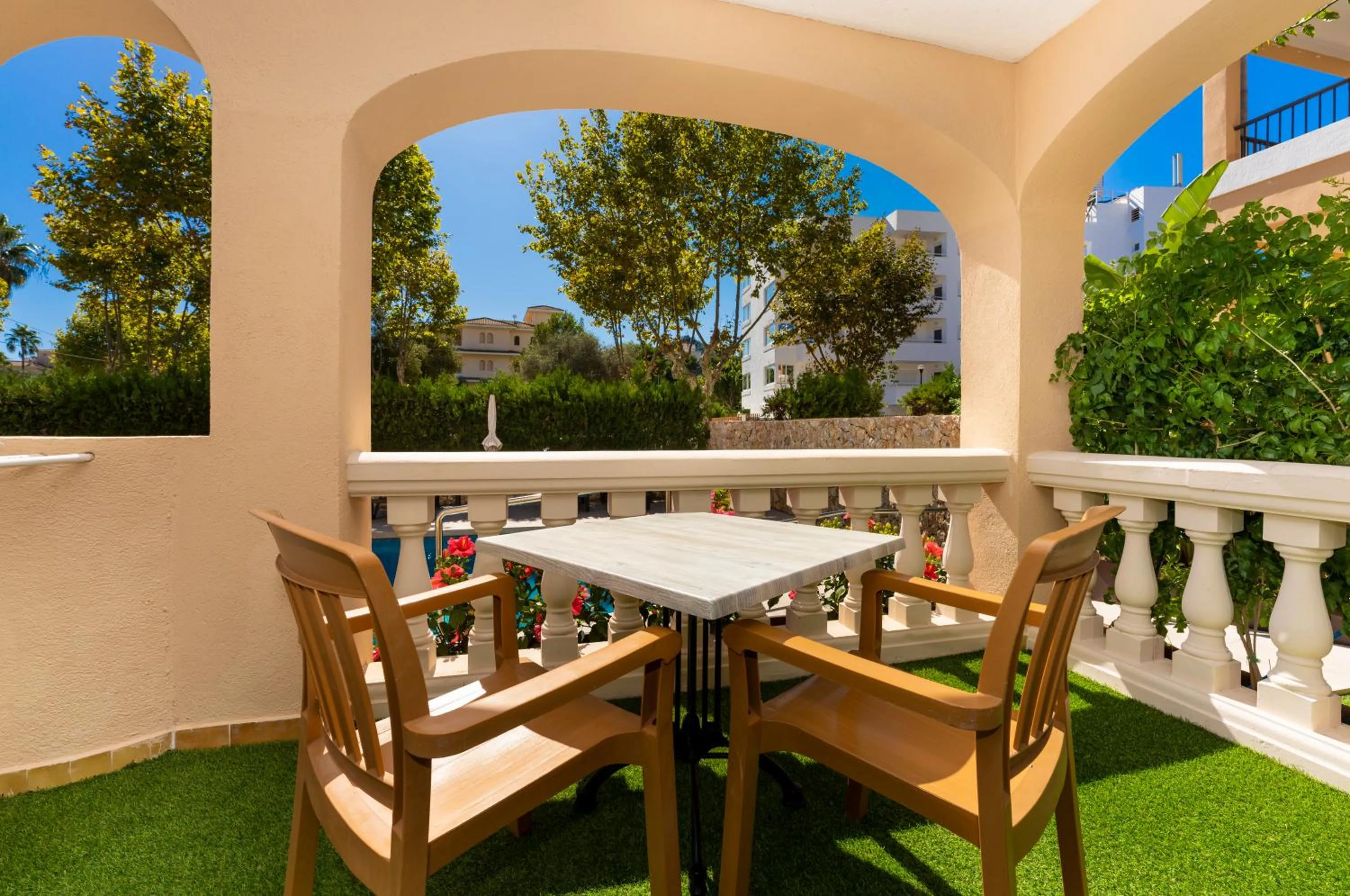 Balcony/Terrace in Apartamentos S'Olivera