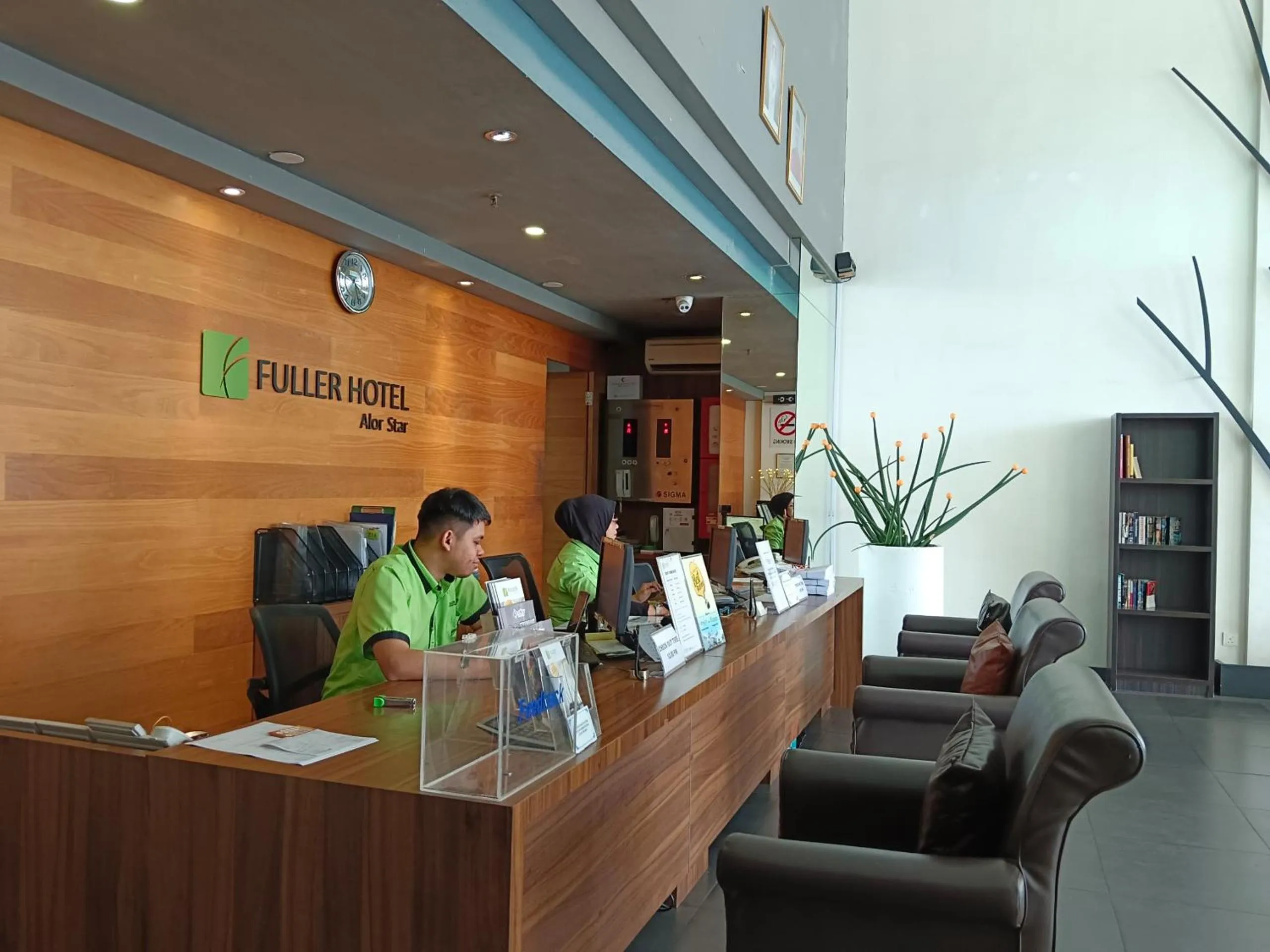 Lobby or reception in Fuller Hotel