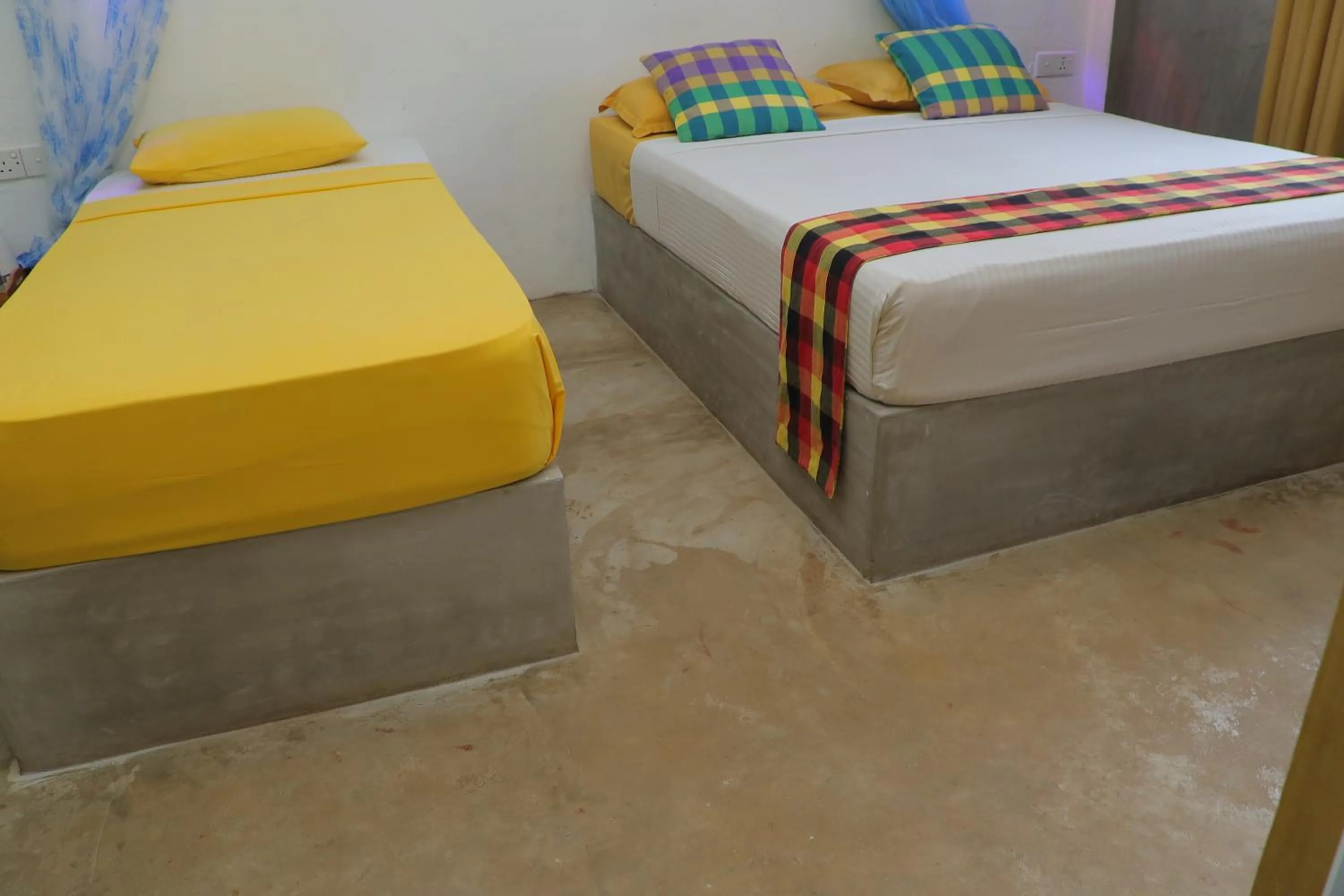 Bed in Negombo The Nature Villa and Cabanas