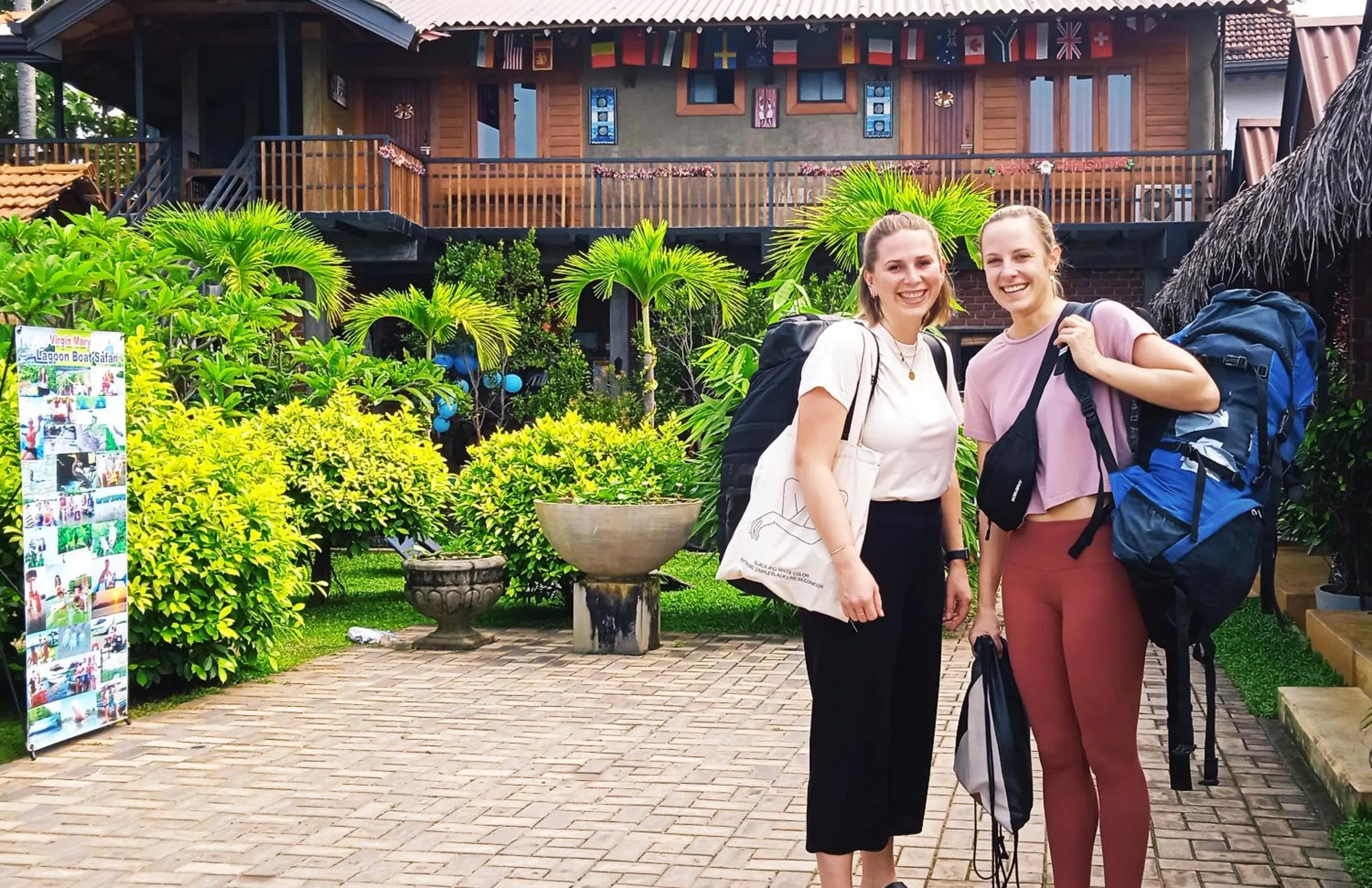 People in Negombo The Nature Villa and Cabanas
