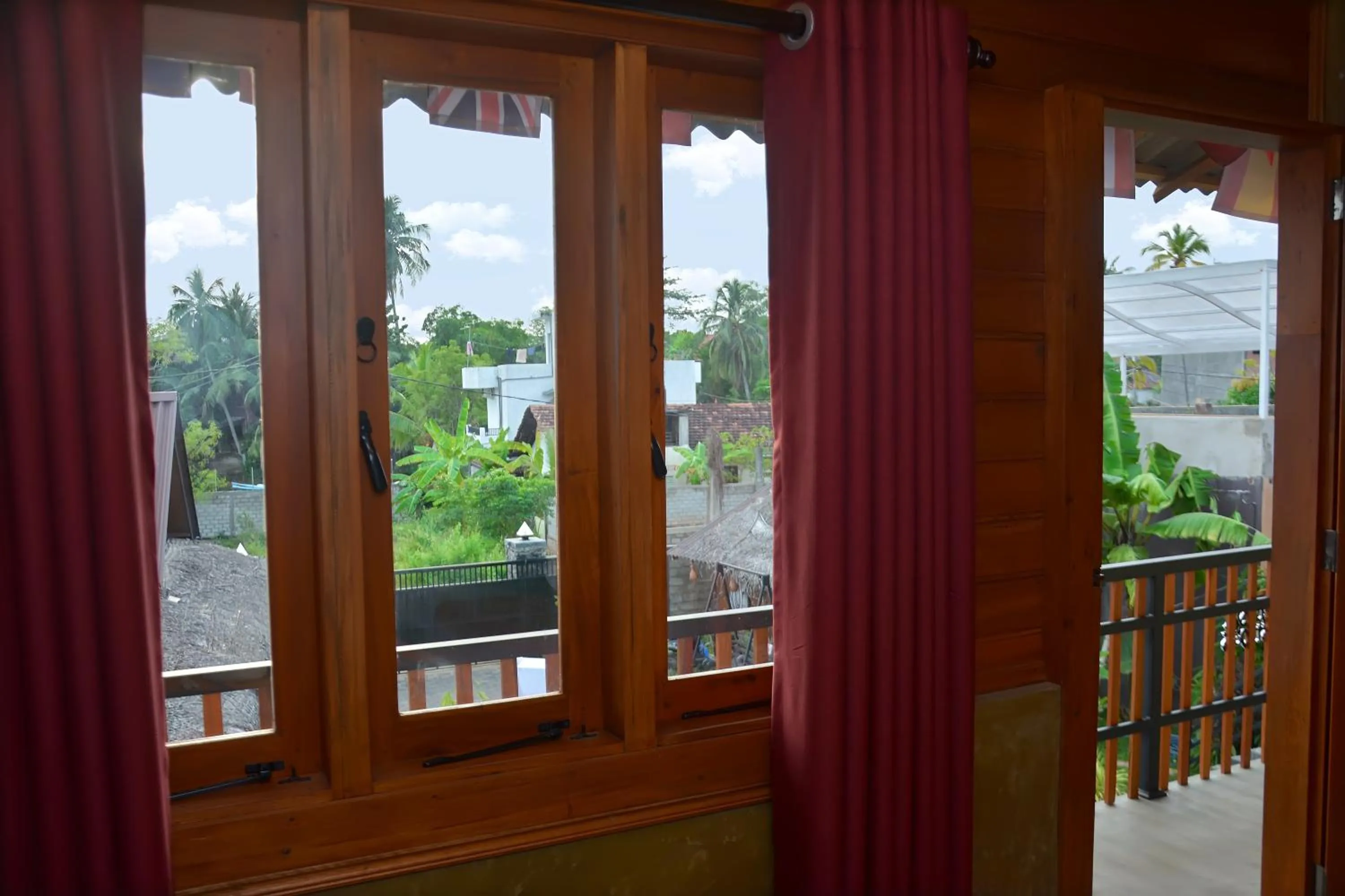 Garden view in Negombo The Nature Villa and Cabanas