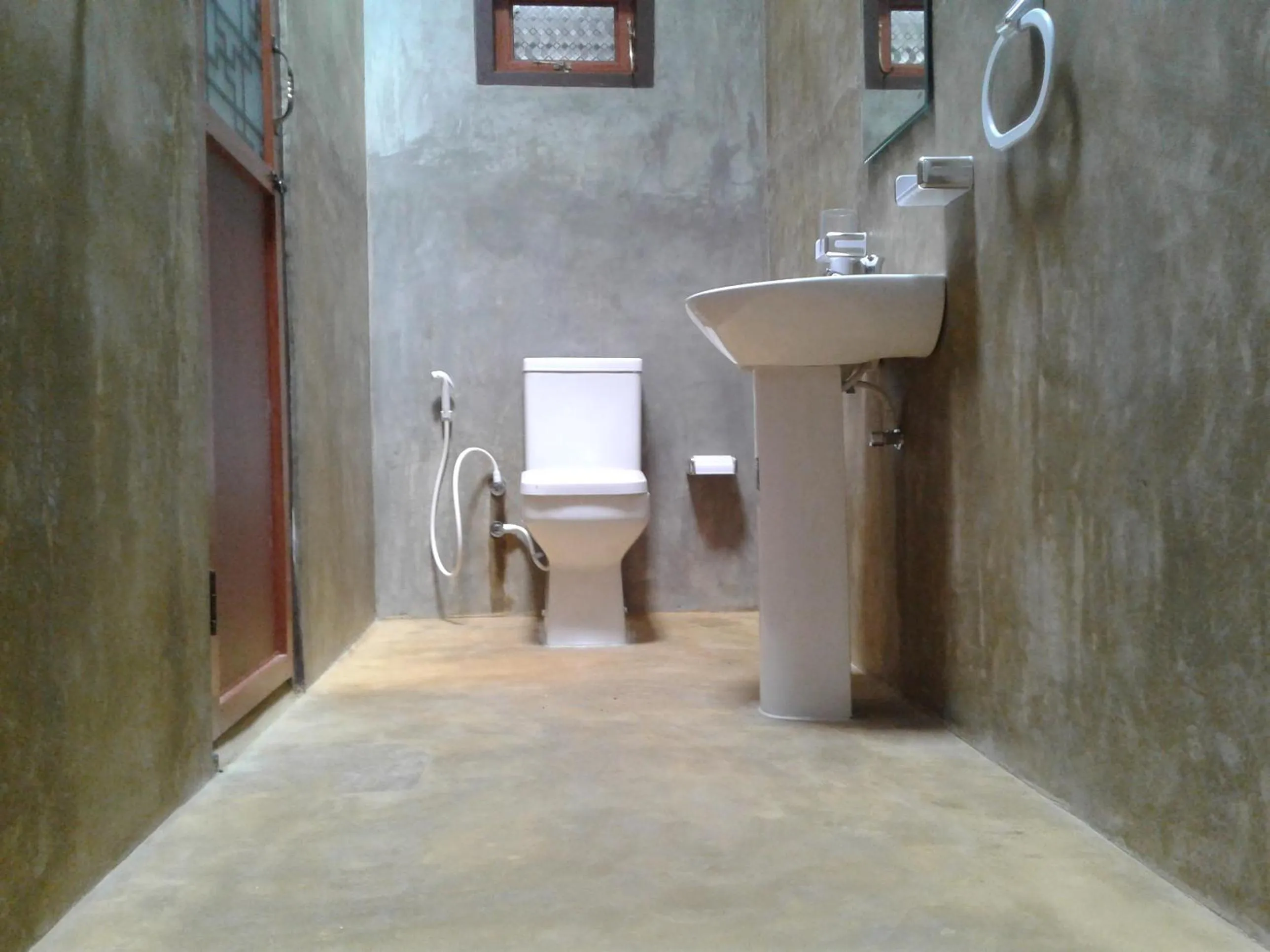 Toilet in Negombo The Nature Villa and Cabanas