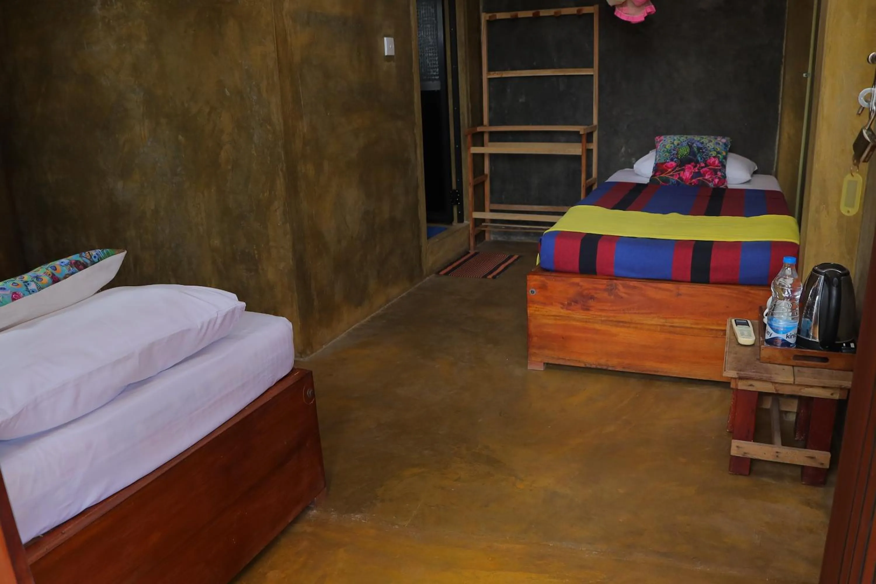 Bed in Negombo The Nature Villa and Cabanas