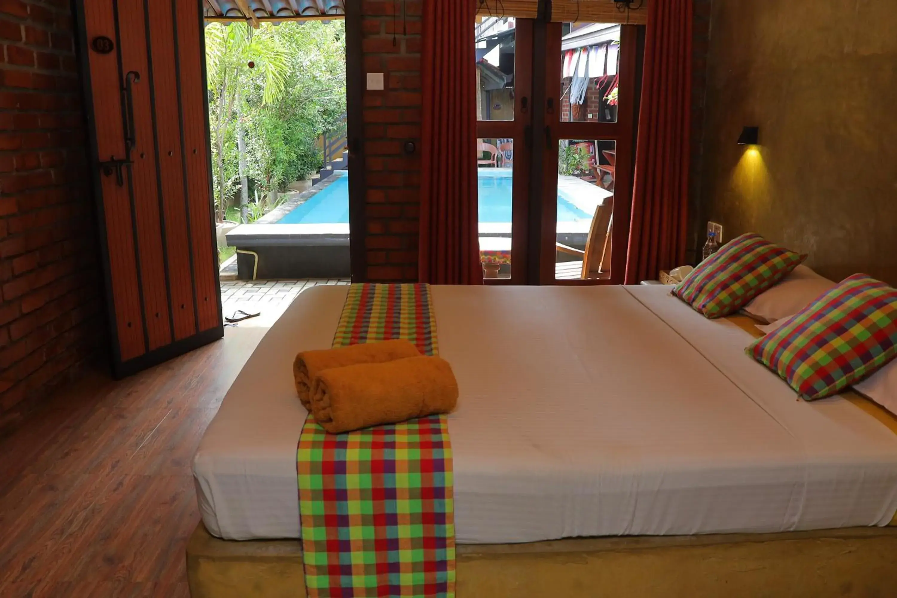 Deluxe Queen Room in Negombo The Nature Villa and Cabanas Deluxe Queen Room in Negombo The Nature Villa and Cabanas