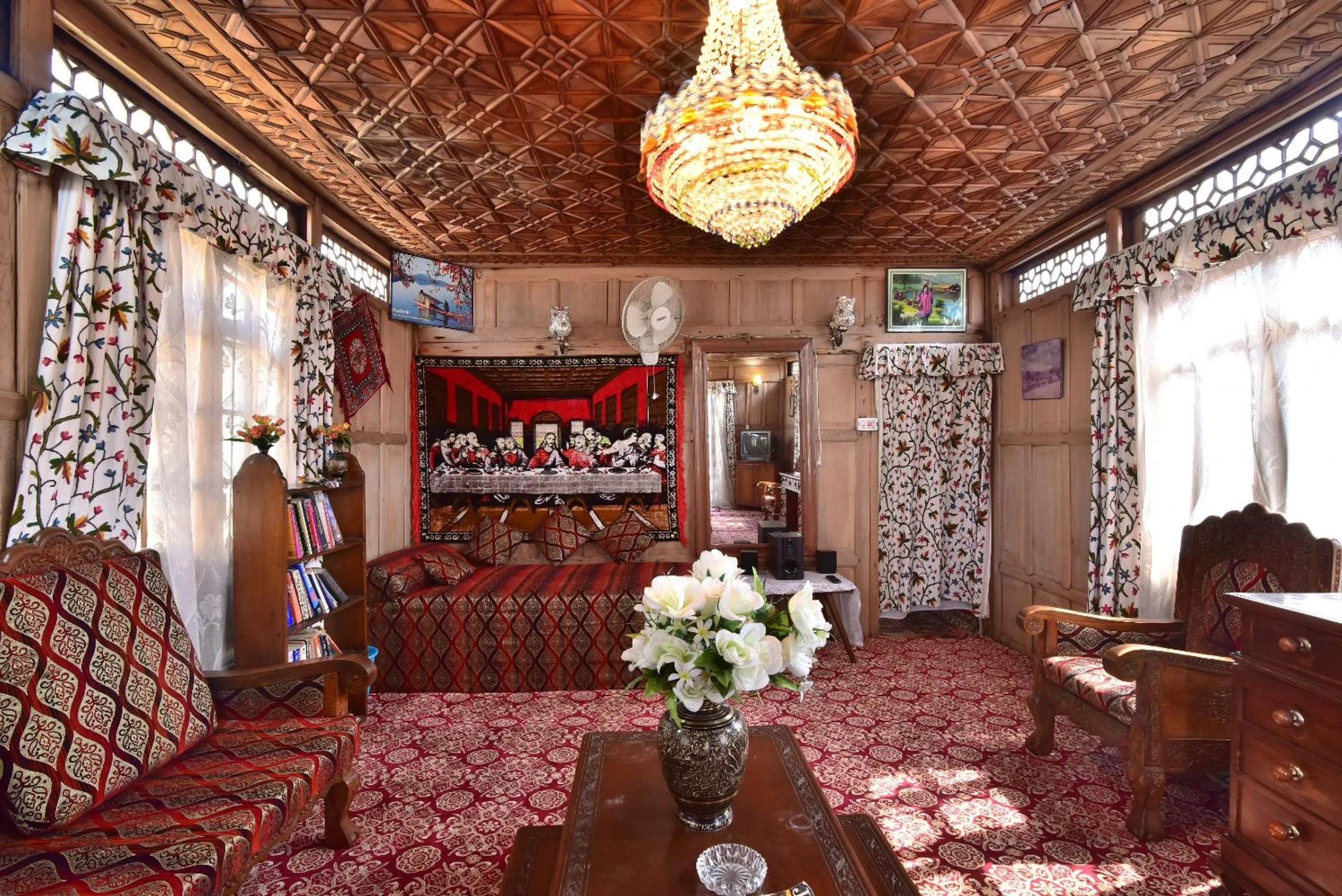 Lobby or reception in Golden Hopes Group of Houseboats