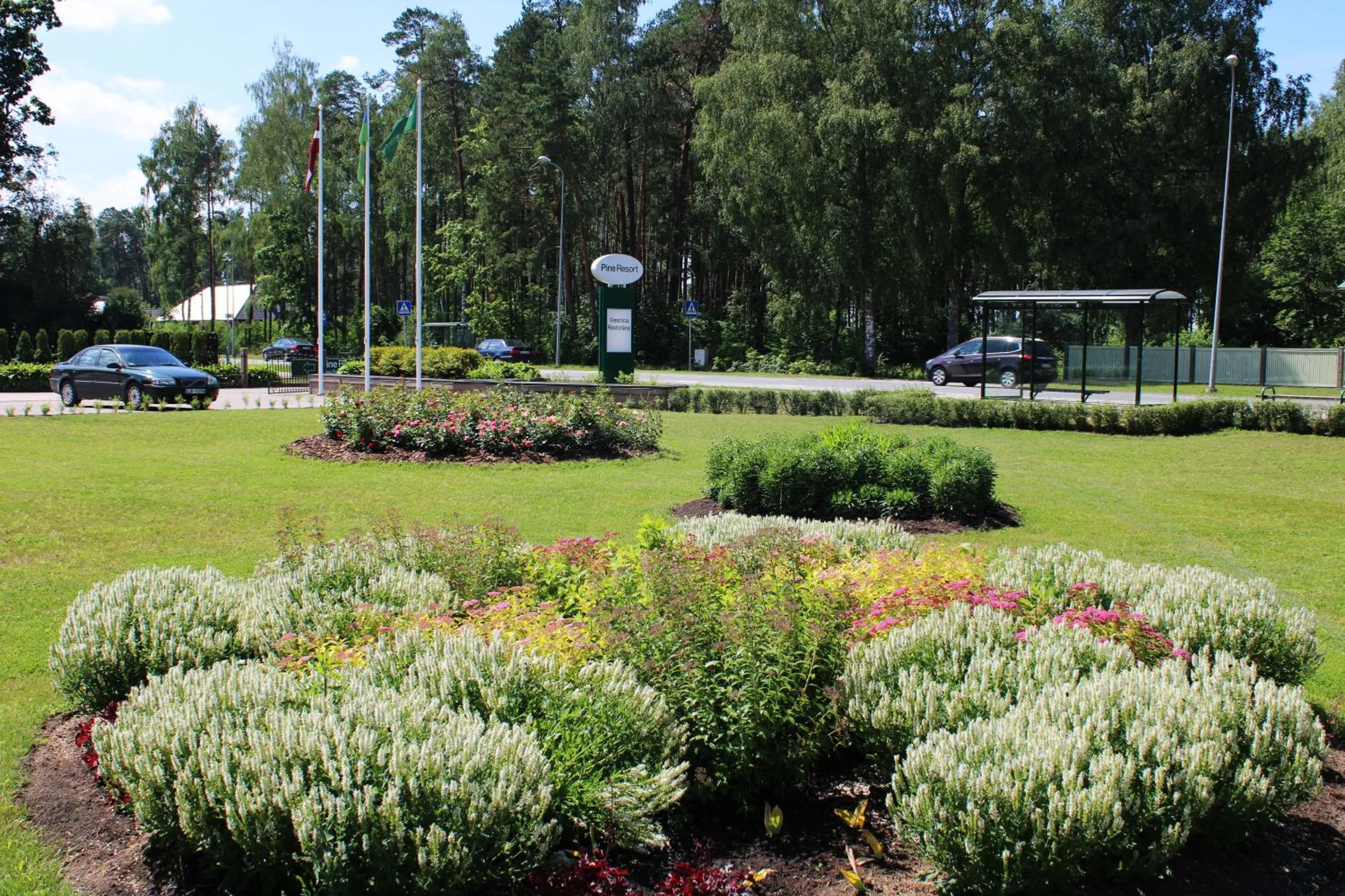 Garden in Pine Resort
