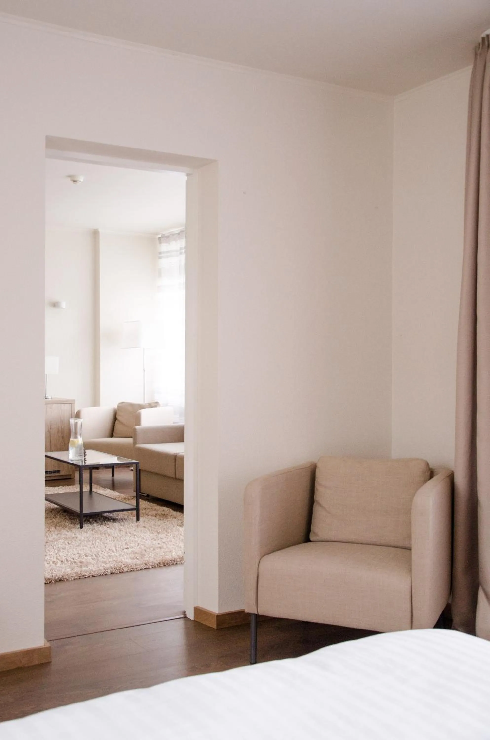 Living room, Bed in Pine Resort