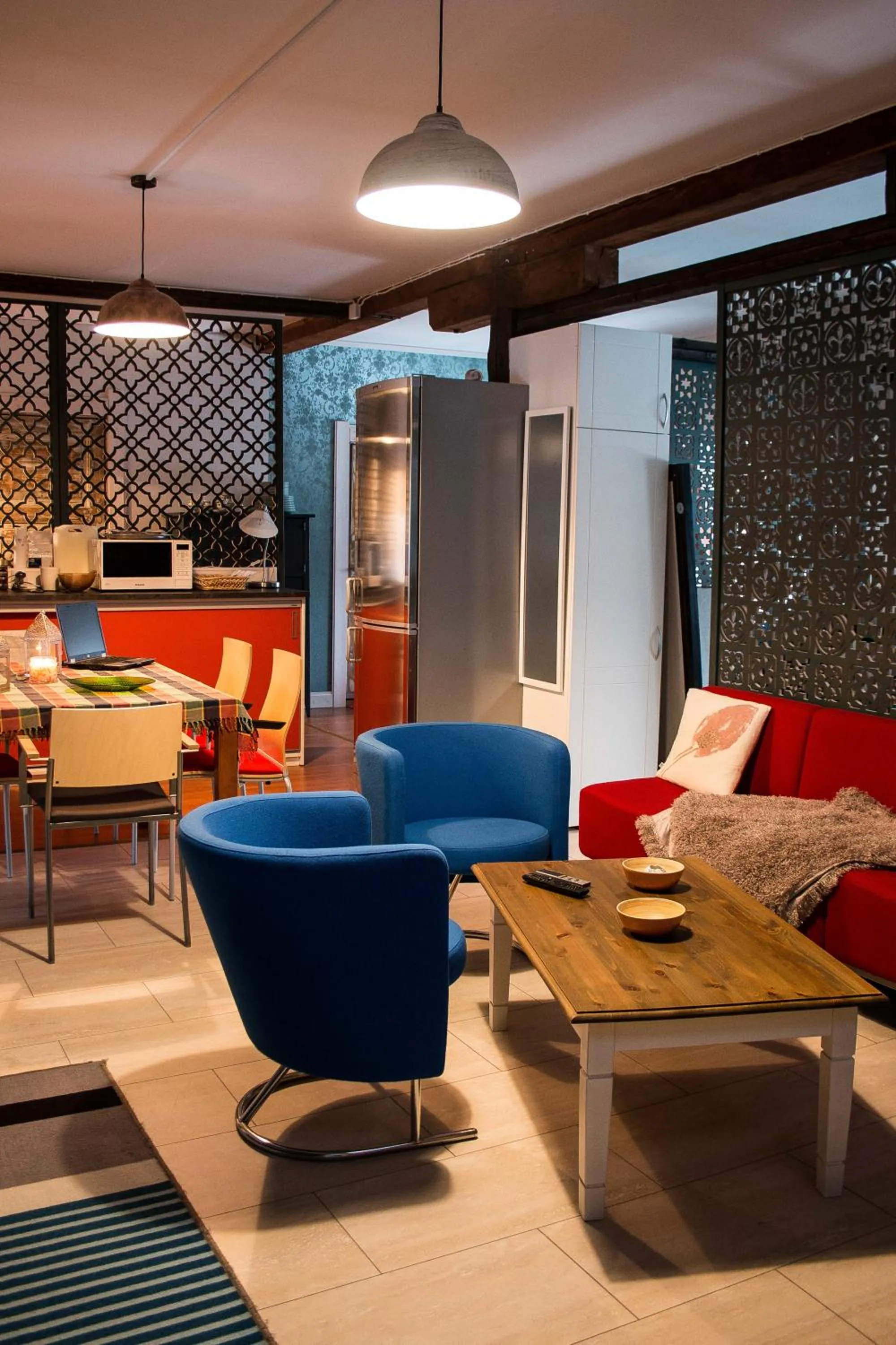 Mixed colors loft -majoitus