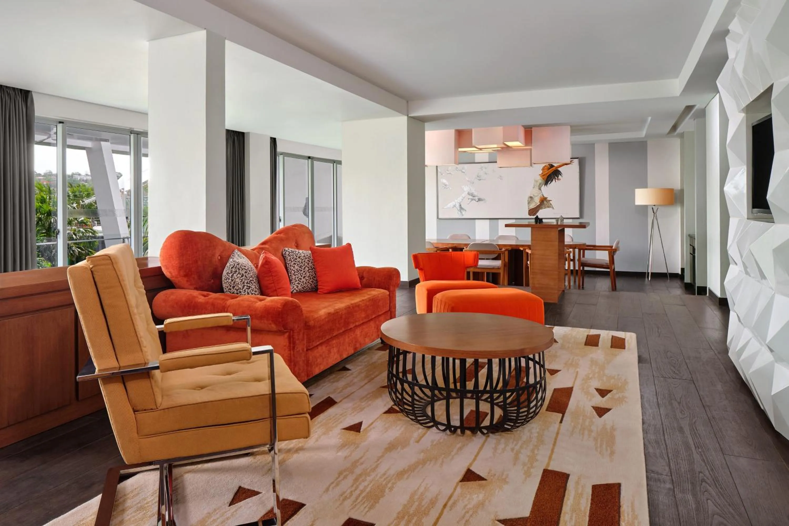 Living room in Le Meridien Bali Jimbaran