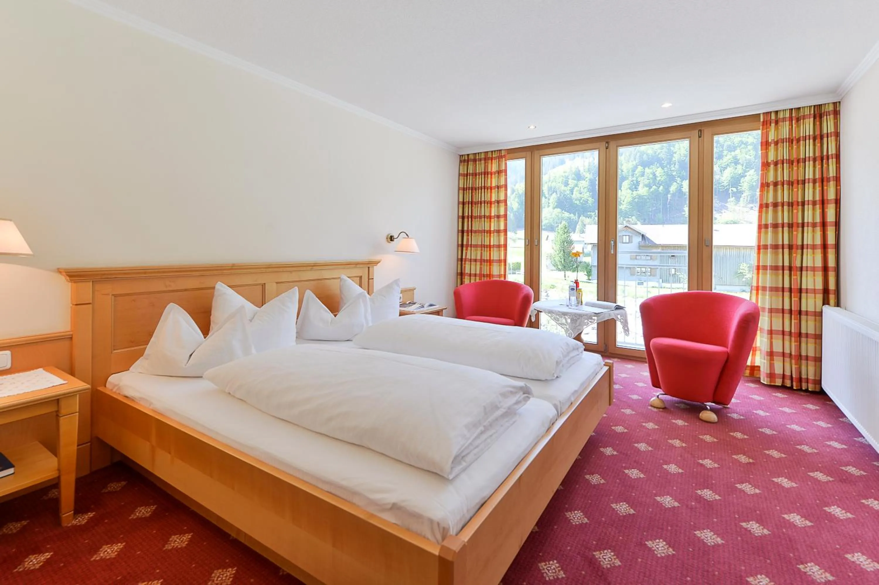 Bed in Das Schiff in den Bergen