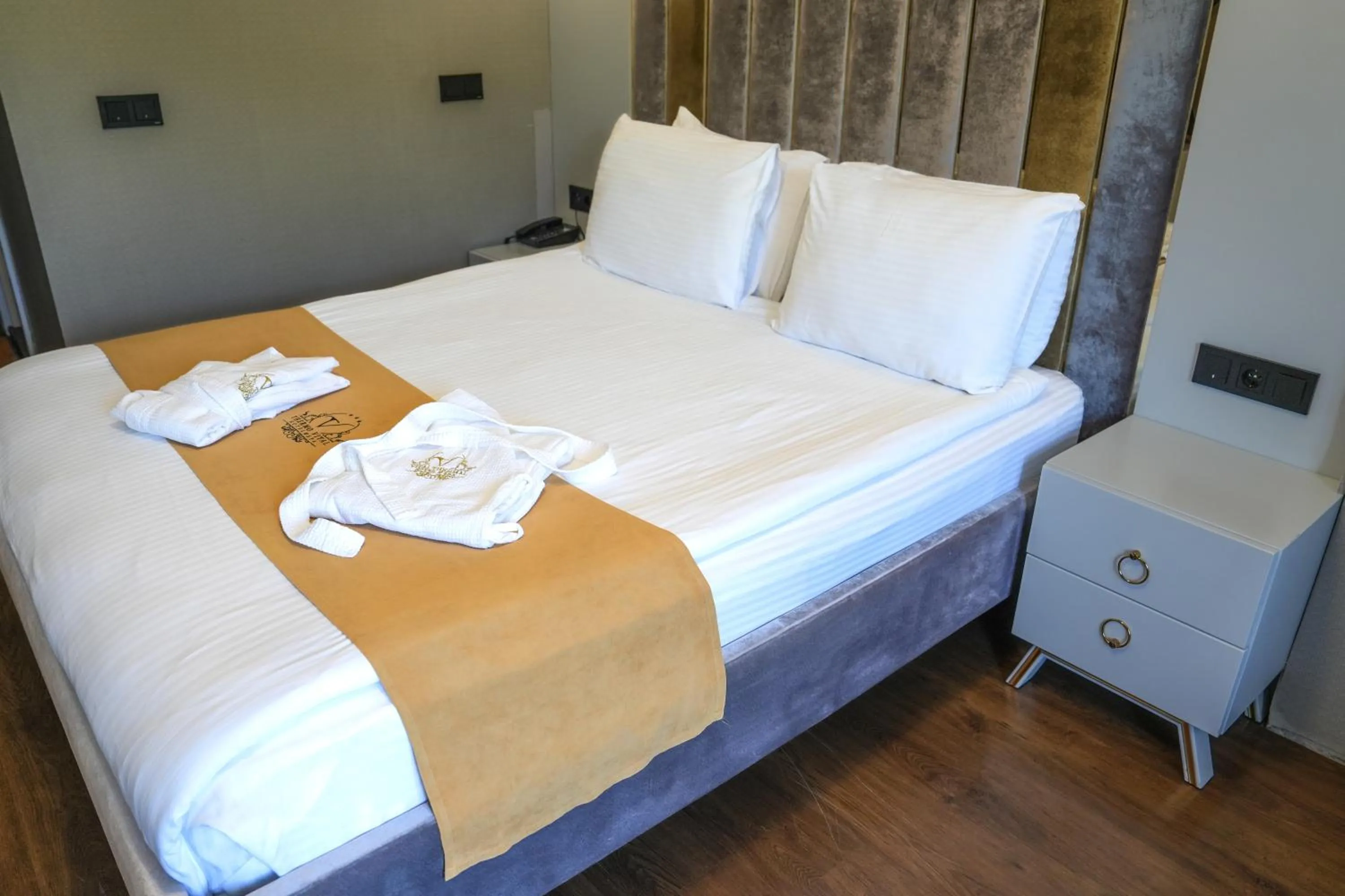 Bed in Vital Thermal Hotel & SPA