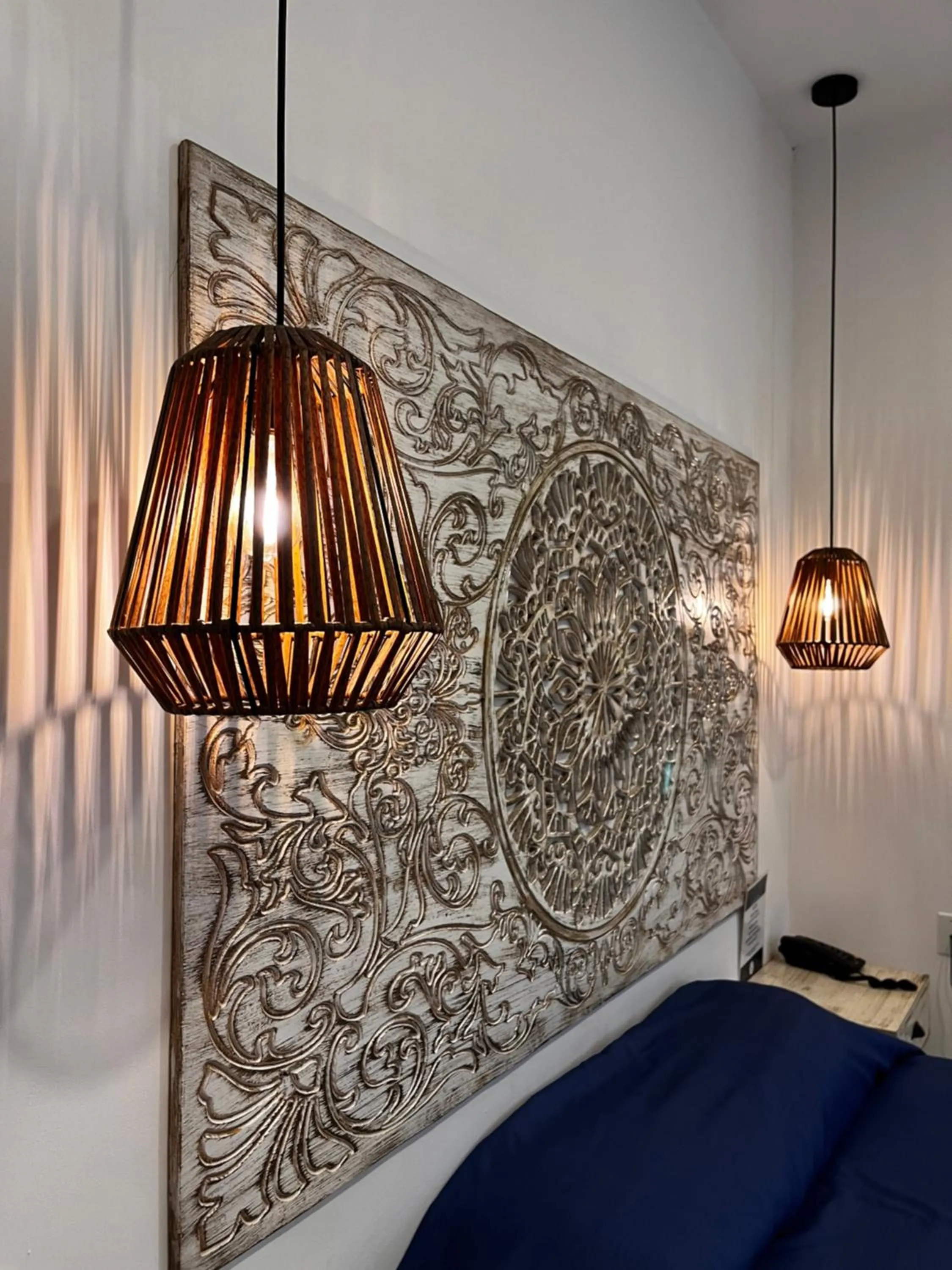 Decorative detail, Bed in BAOS