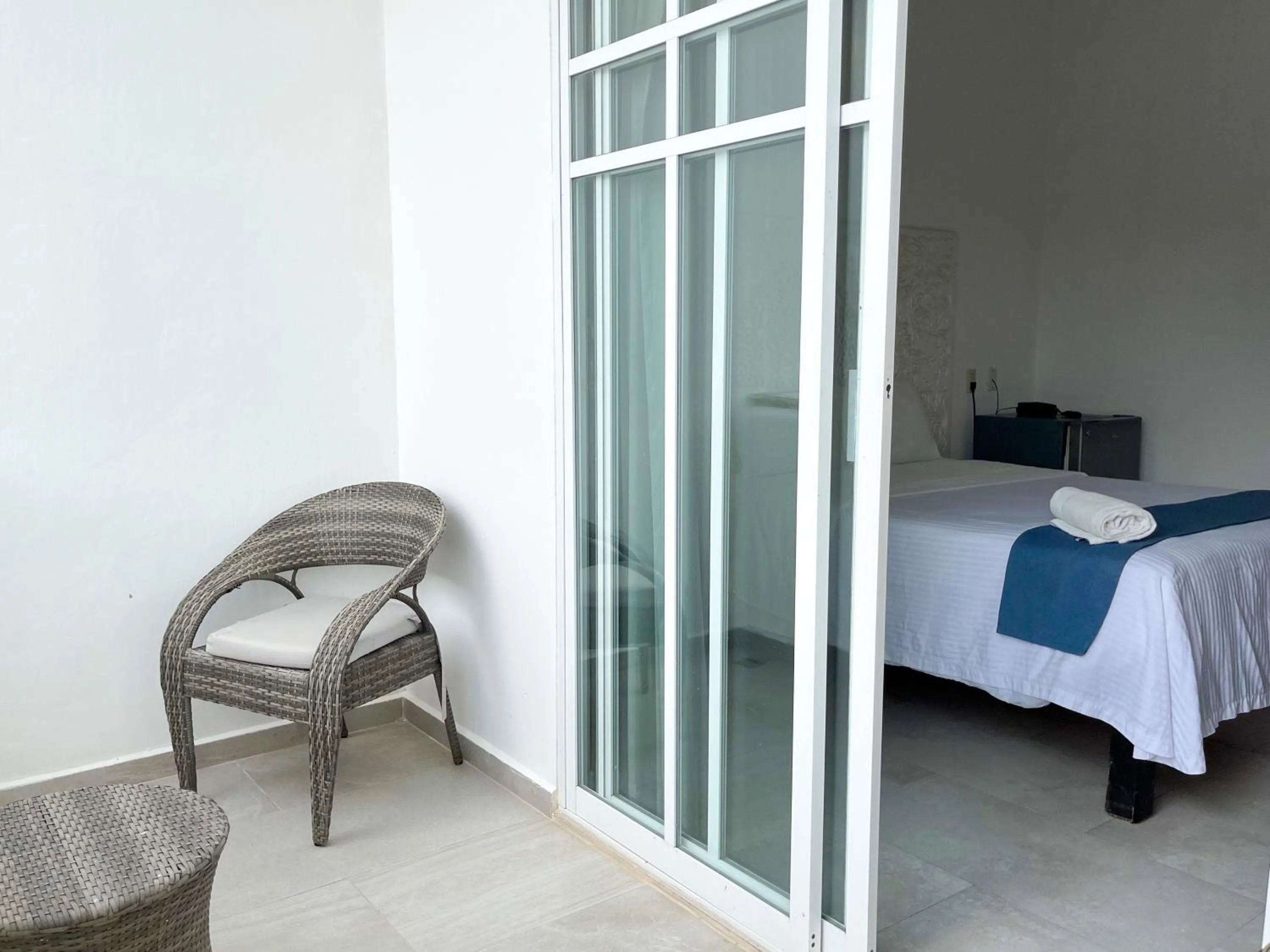 Photo of the whole room, Bed in BAOS