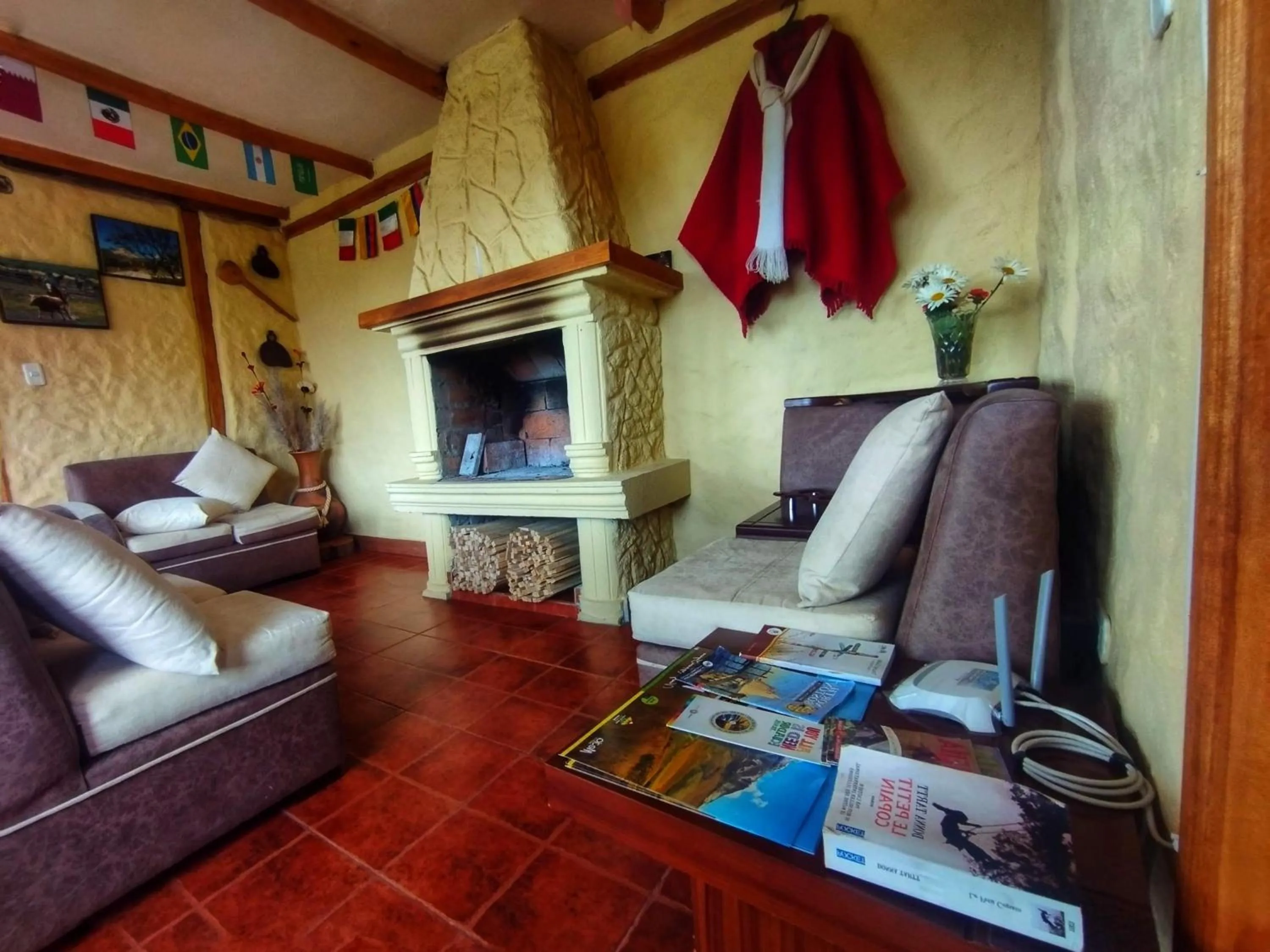 Living room in Ruta de los volcanes