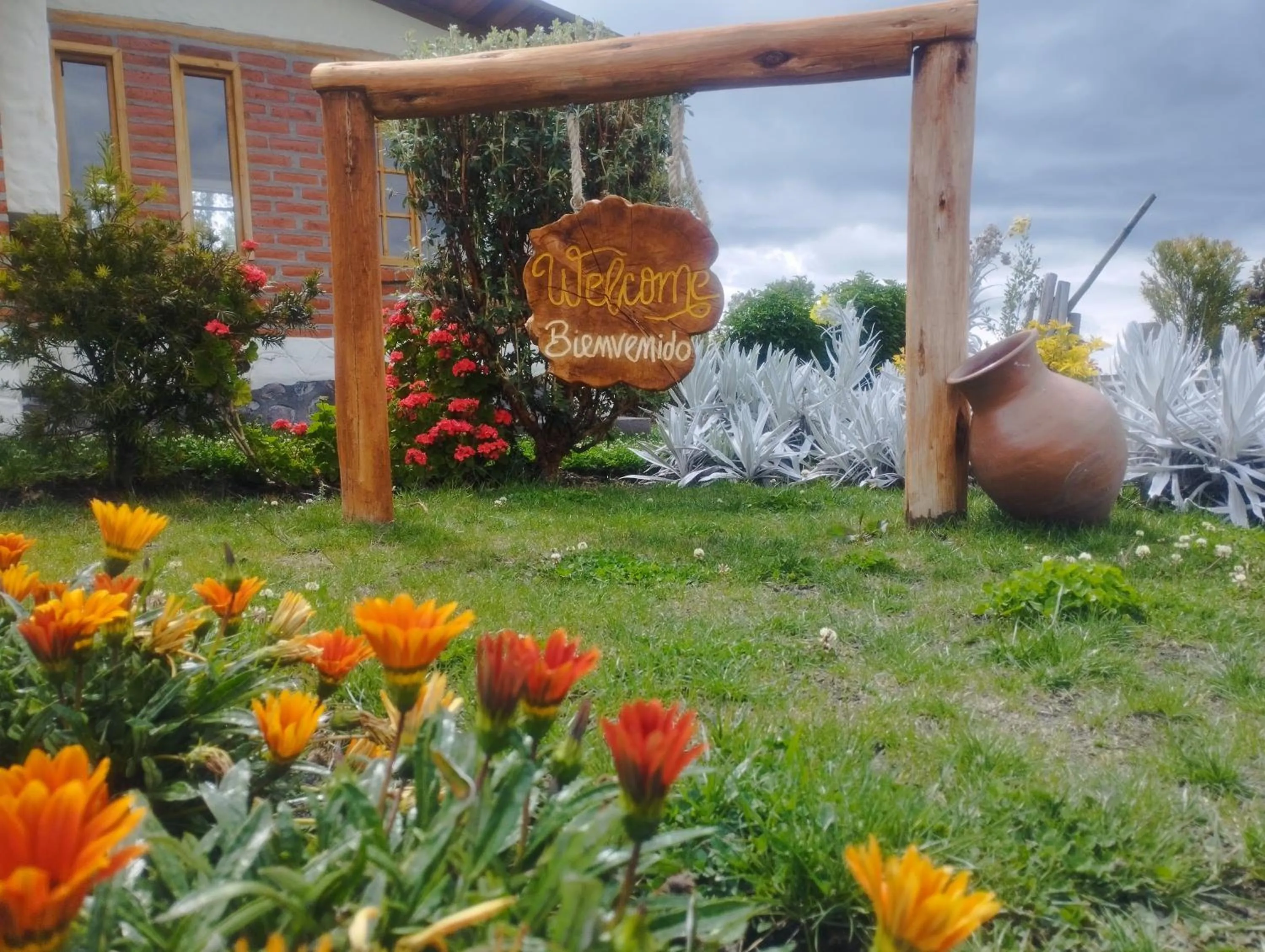 Garden view in Ruta de los volcanes