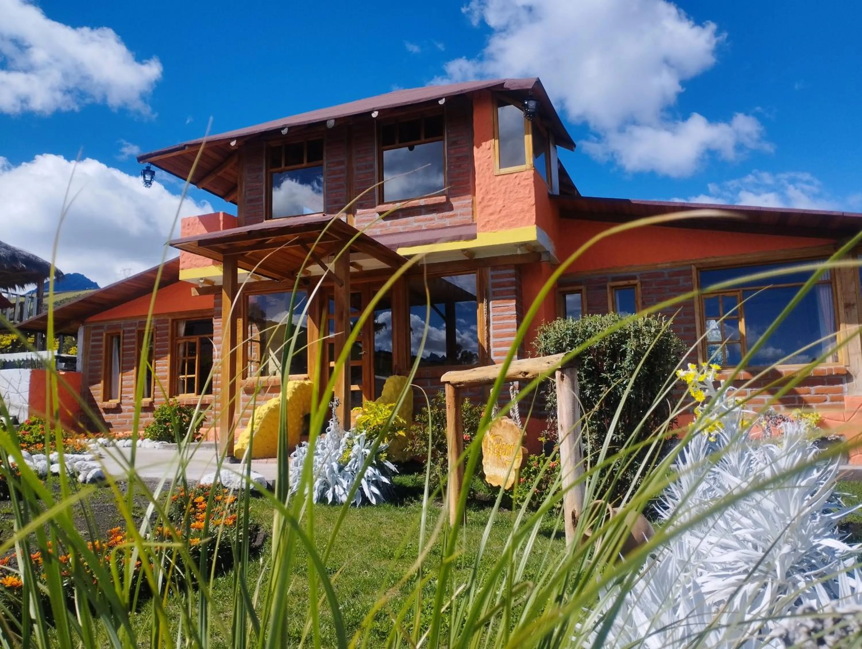 Garden view in Ruta de los volcanes