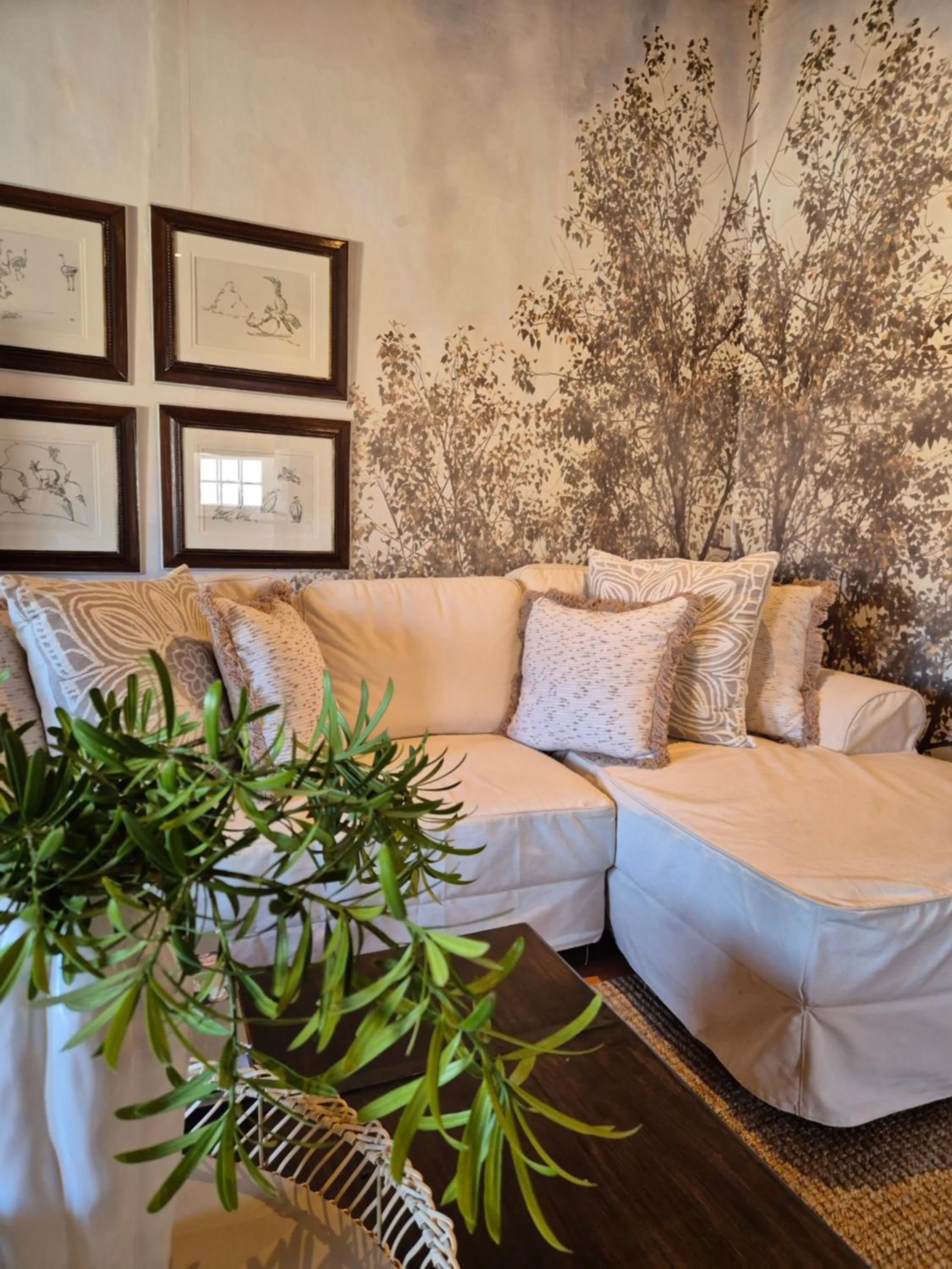 Living room in Webersburg