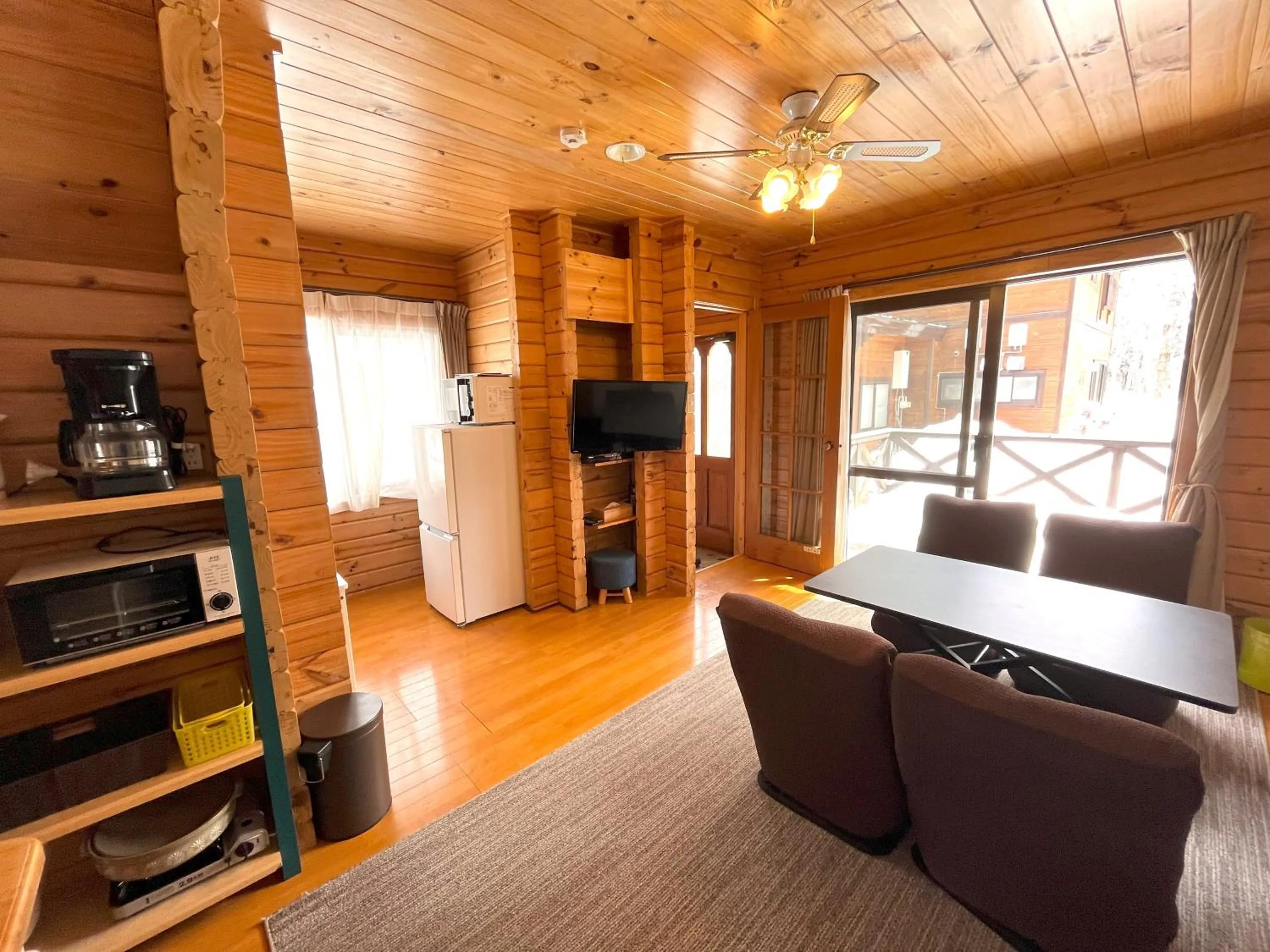 Living room in Log Cottage Epoch
