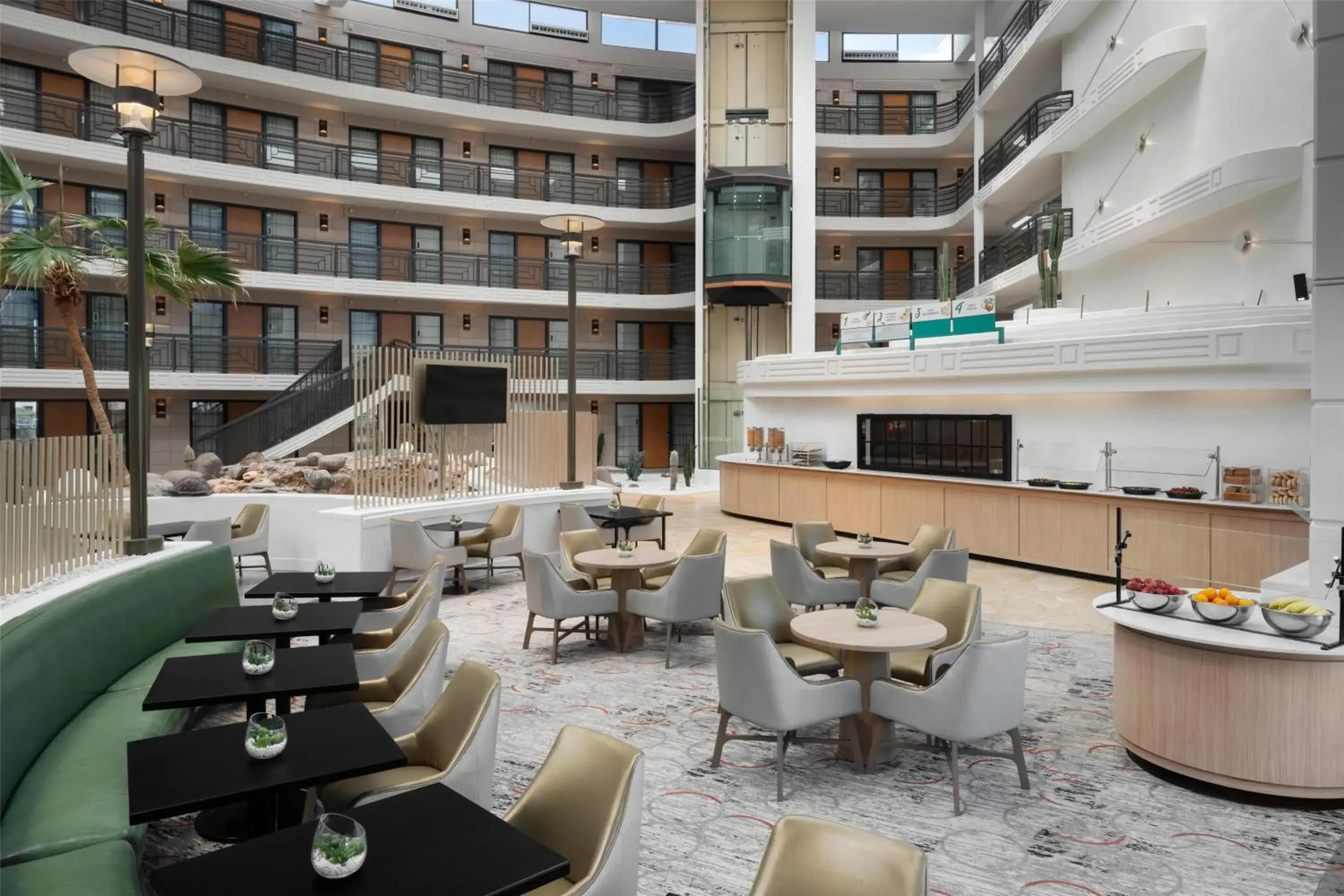 Breakfast in Embassy Suites by Hilton Phoenix Biltmore Breakfast in Embassy Suites by Hilton Phoenix Biltmore