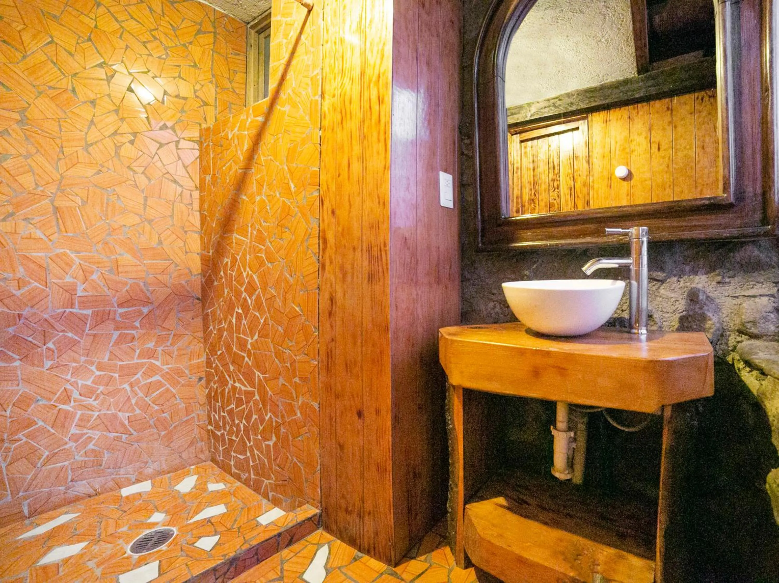 Bathroom in La Cabaña Del Tata