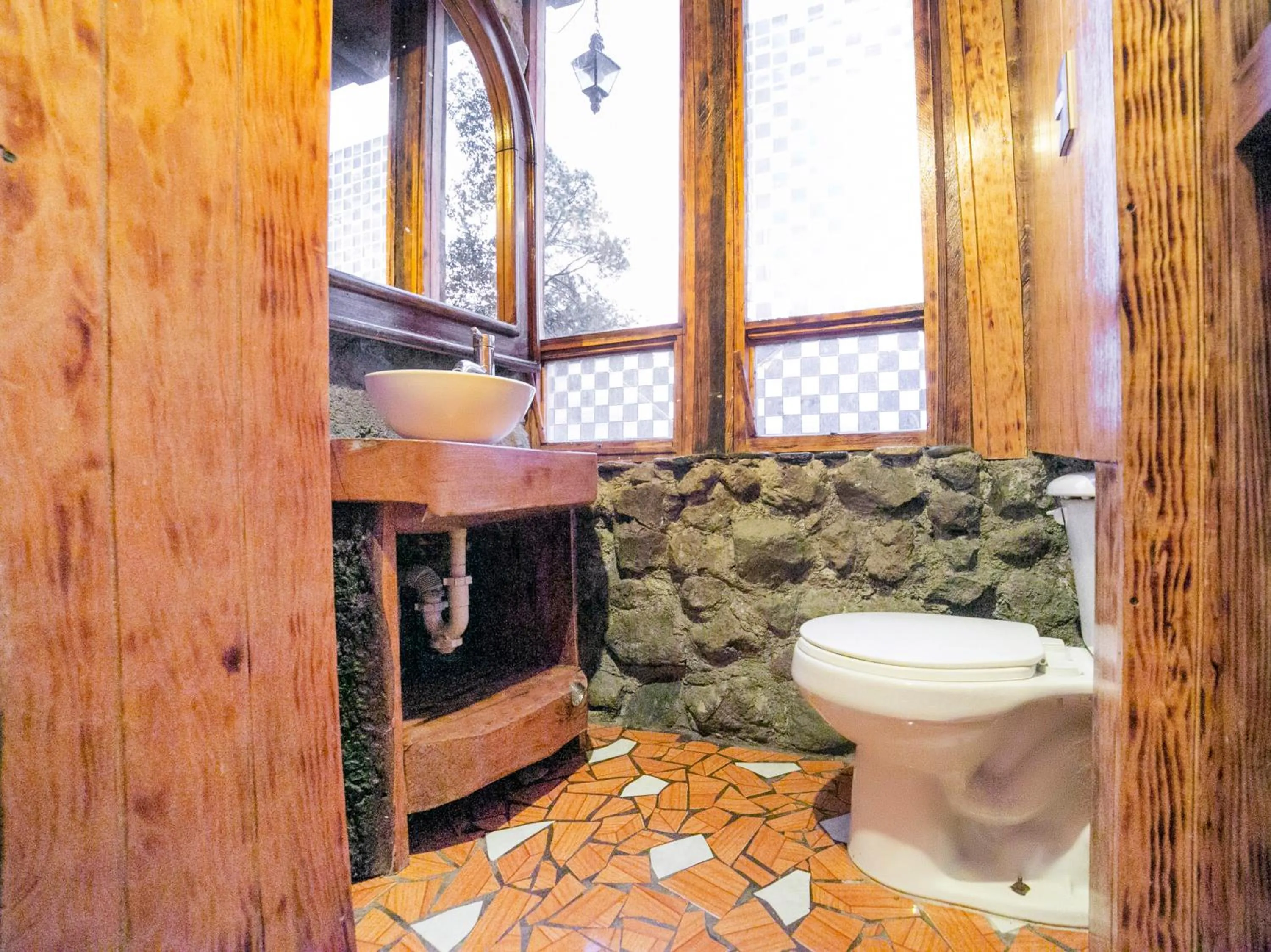 Bathroom in La Cabaña Del Tata