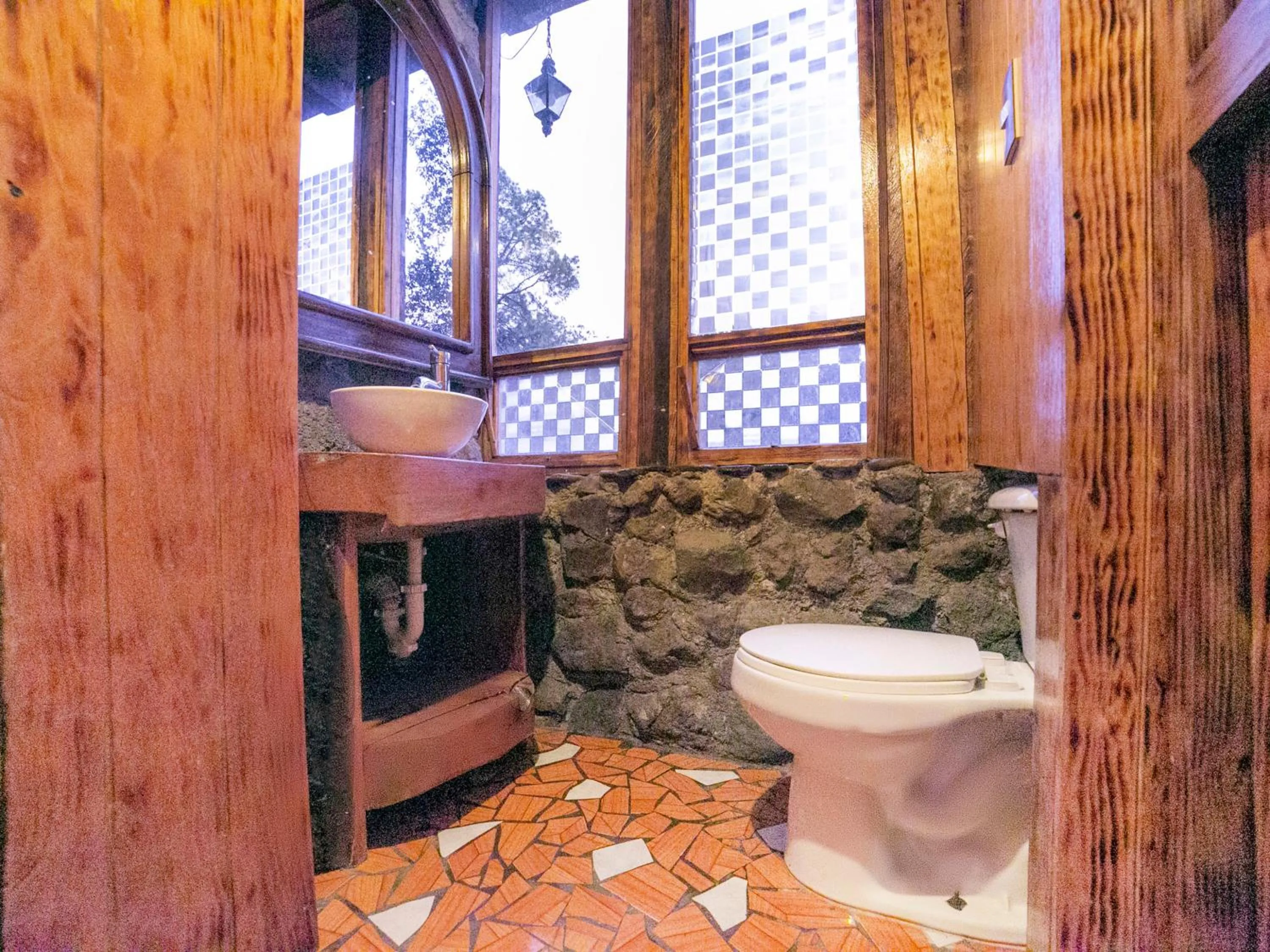 Bathroom in La Cabaña Del Tata