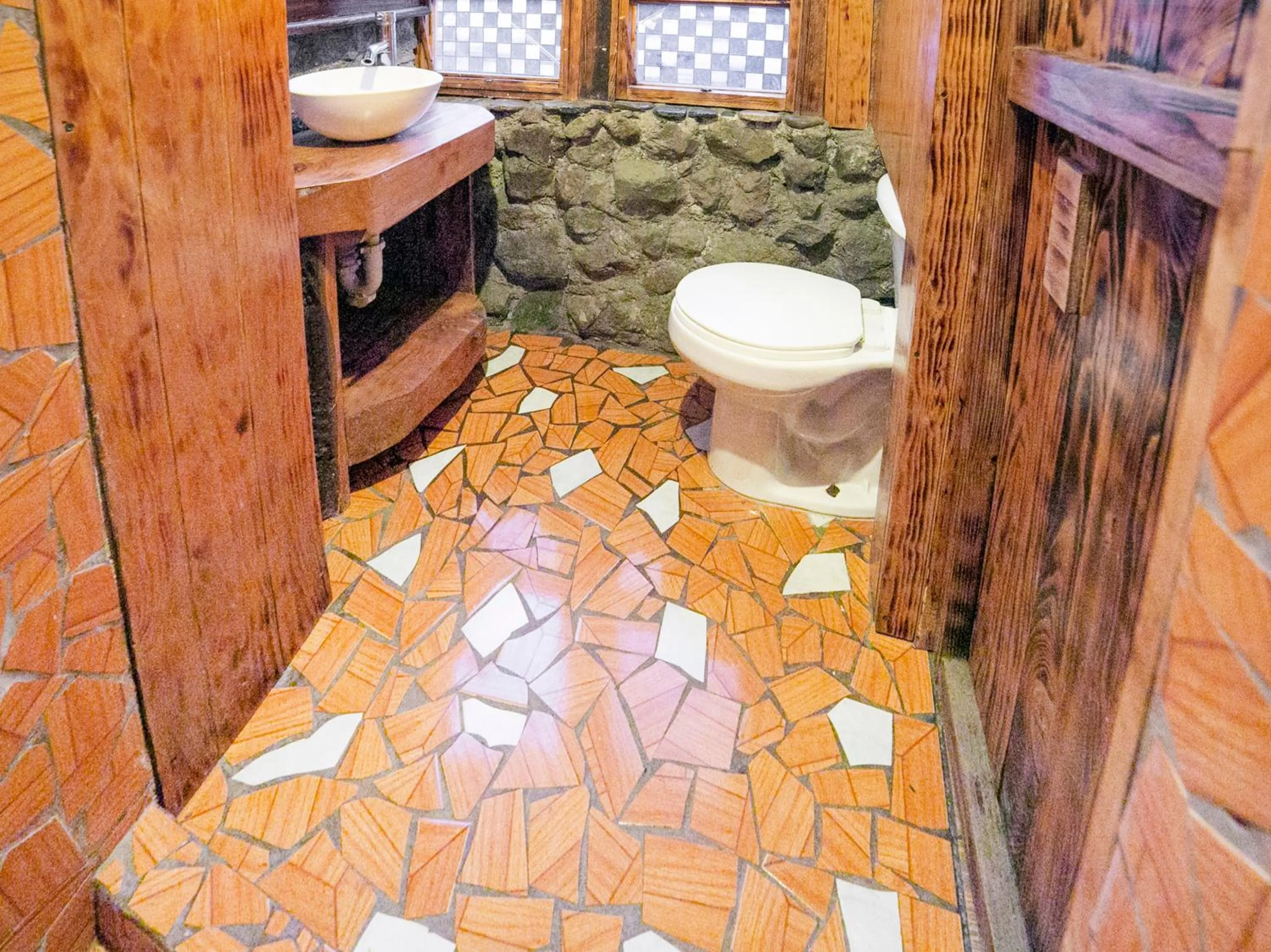 Bathroom in La Cabaña Del Tata