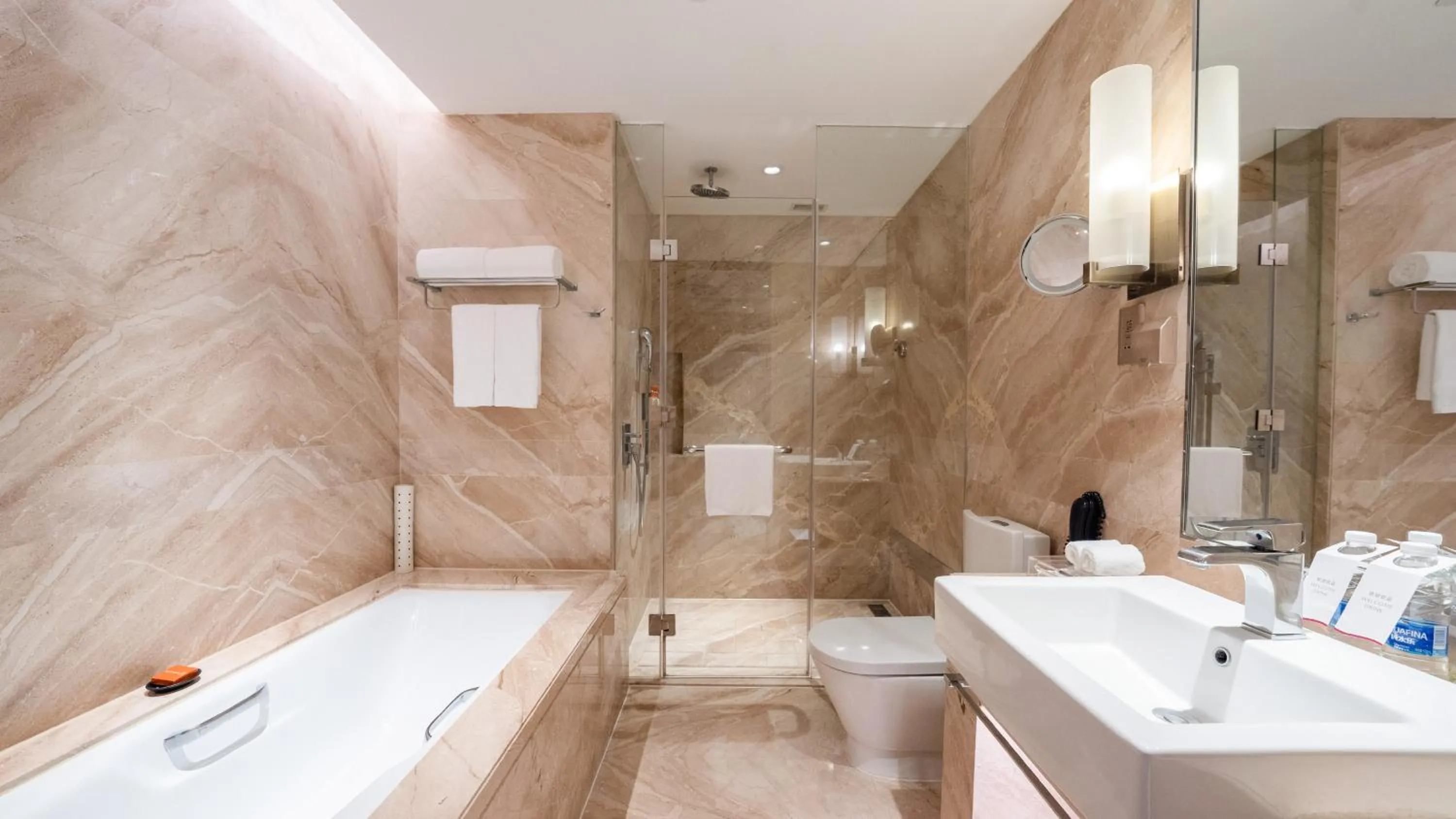 Toilet, Bathroom in Crowne Plaza Shanghai Anting, an IHG Hotel