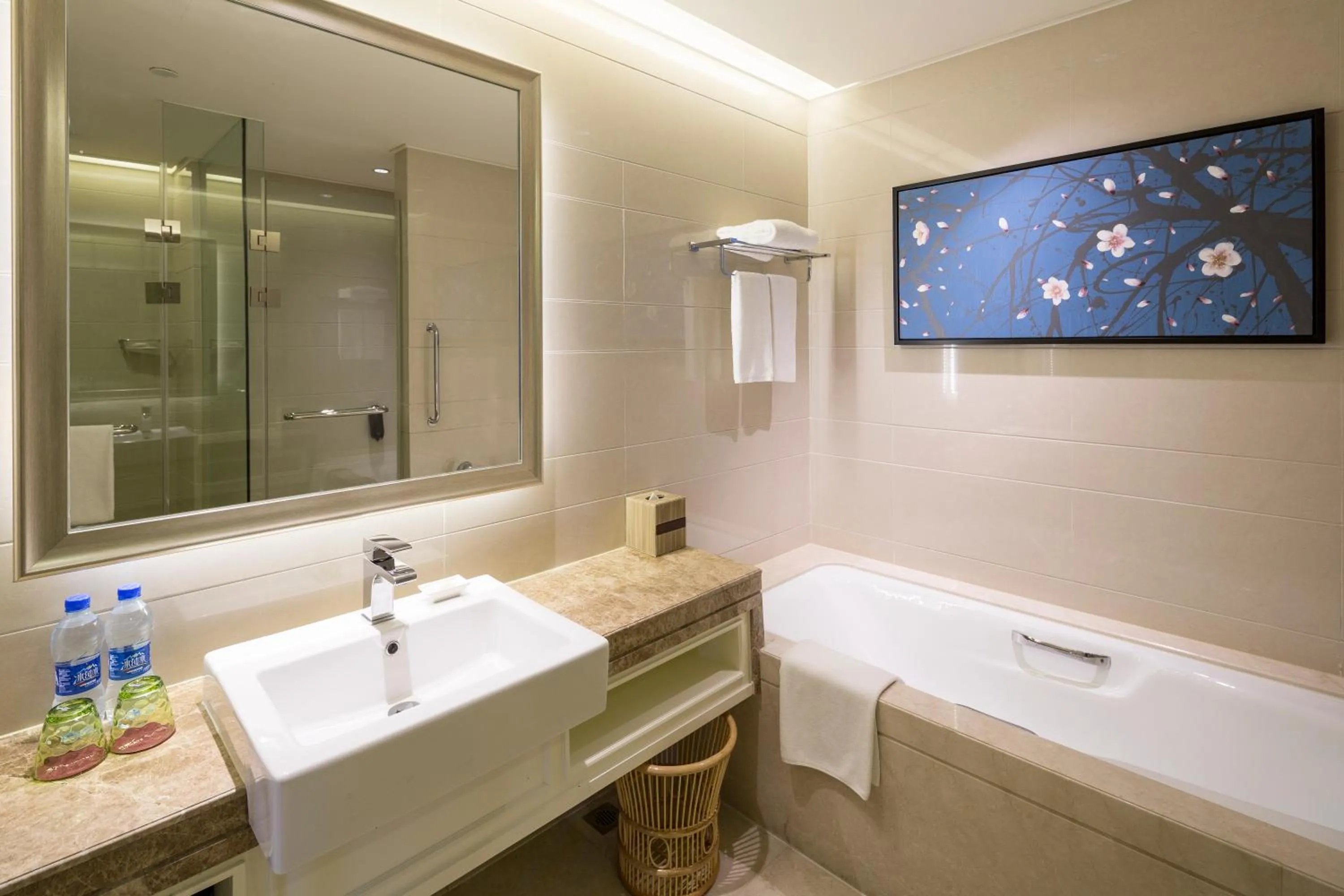 Bathroom in Crowne Plaza Shanghai Anting, an IHG Hotel