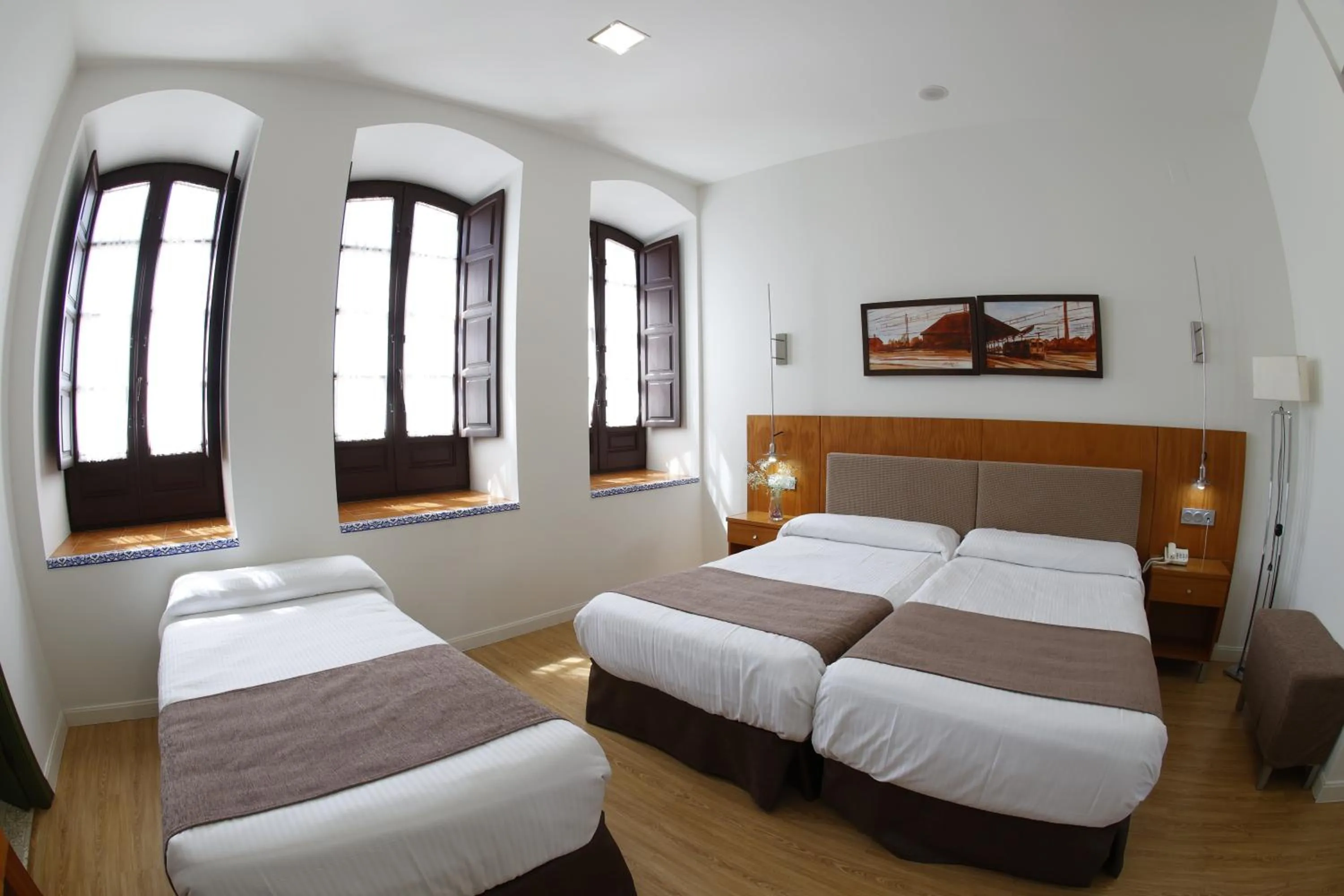 Bed in Hotel El Carmen