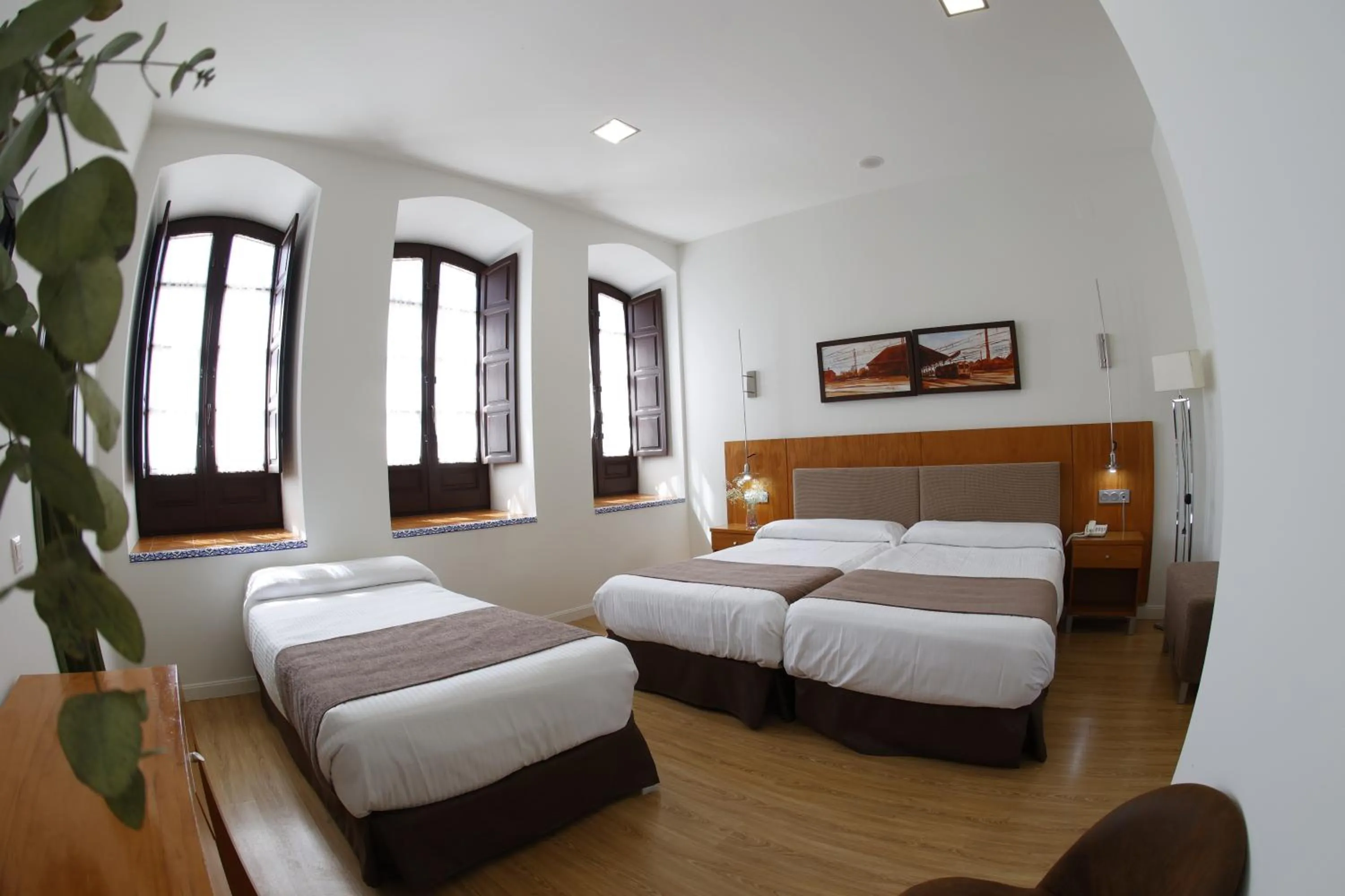 Bed in Hotel El Carmen