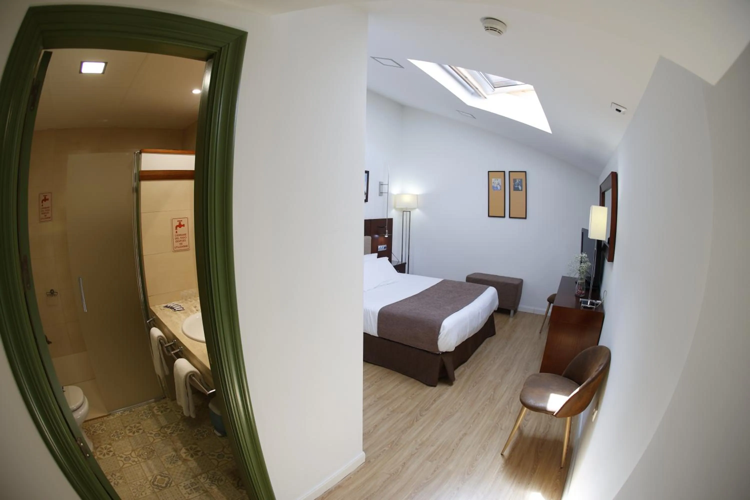 Bed in Hotel El Carmen