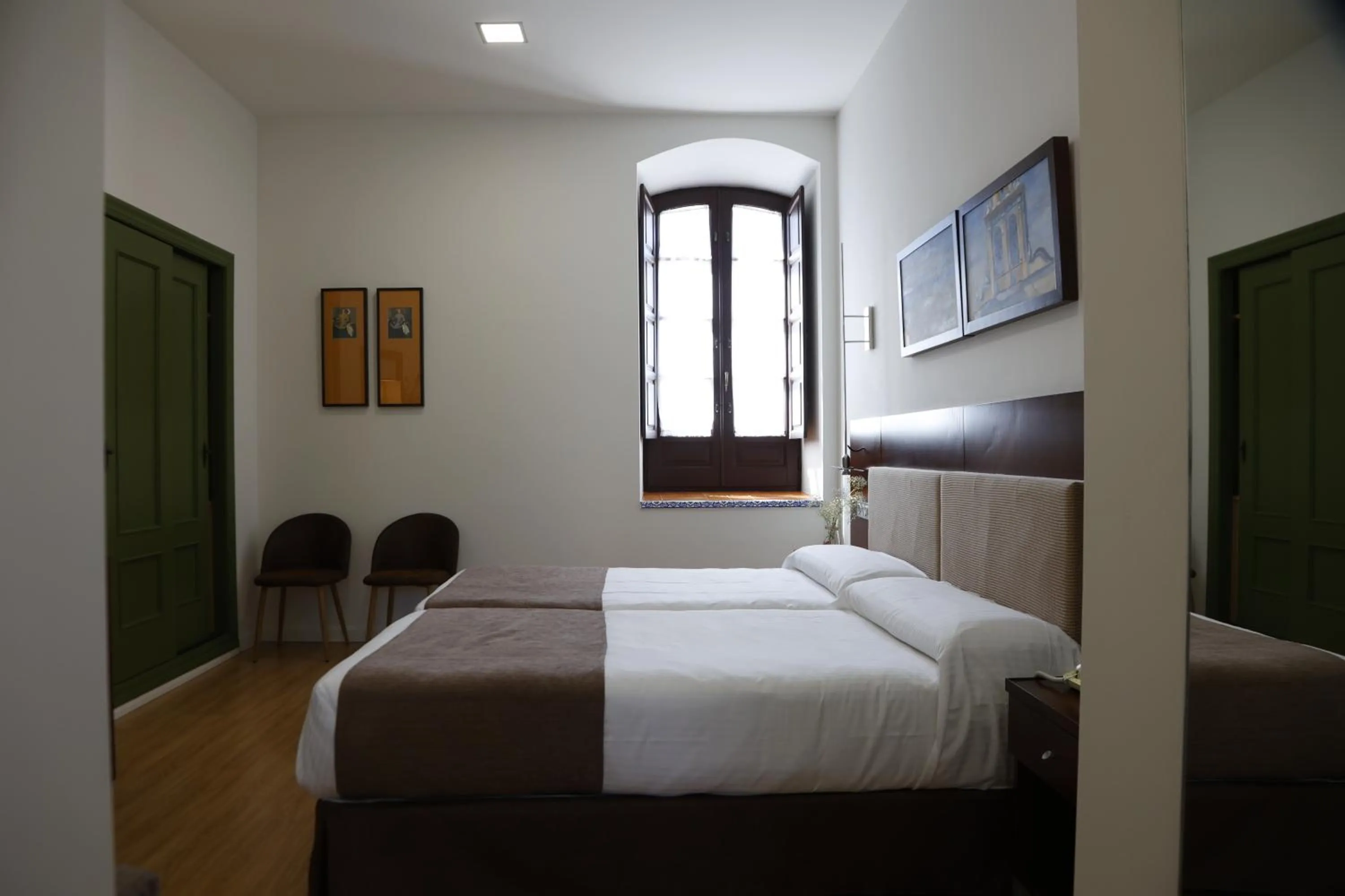 Bed in Hotel El Carmen