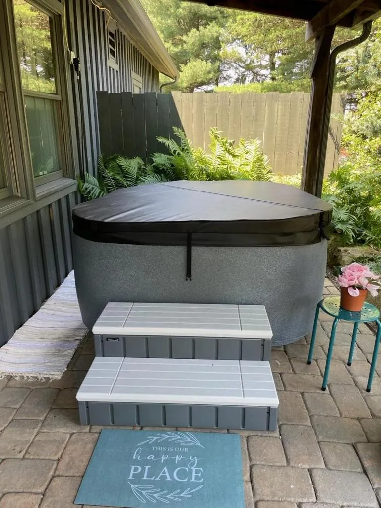 Hot Tub in Deer Creek Winery at Watson Estate