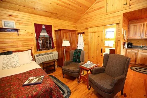 Bed in Deer Creek Winery at Watson Estate