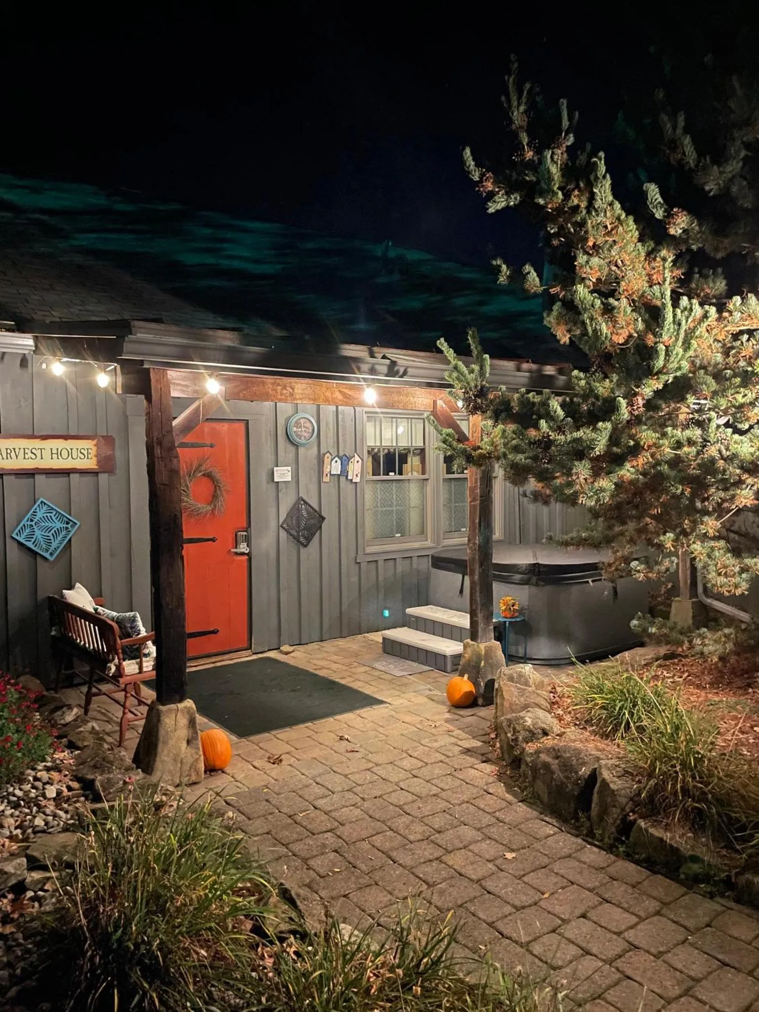 Hot Tub in Deer Creek Winery at Watson Estate