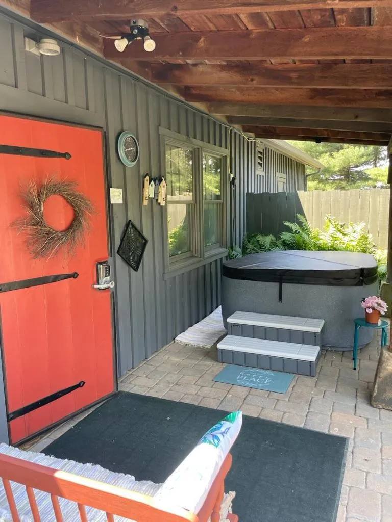 Hot Tub in Deer Creek Winery at Watson Estate