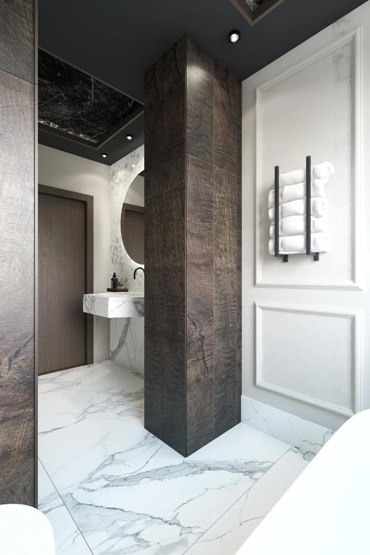 Bathroom in Hotel Kristall